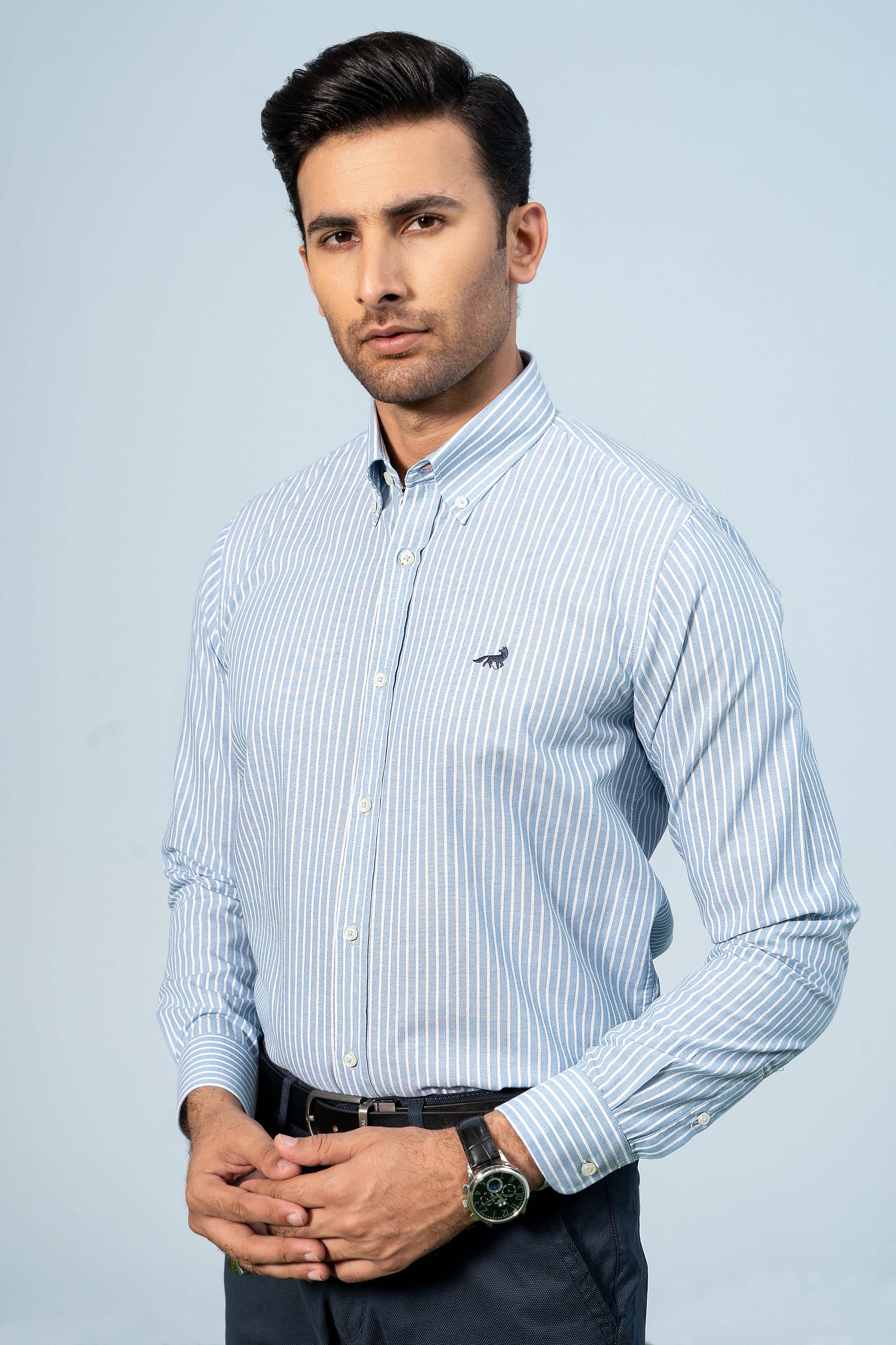 SMART SHIRT SKY BLUE - Charcoal Clothing