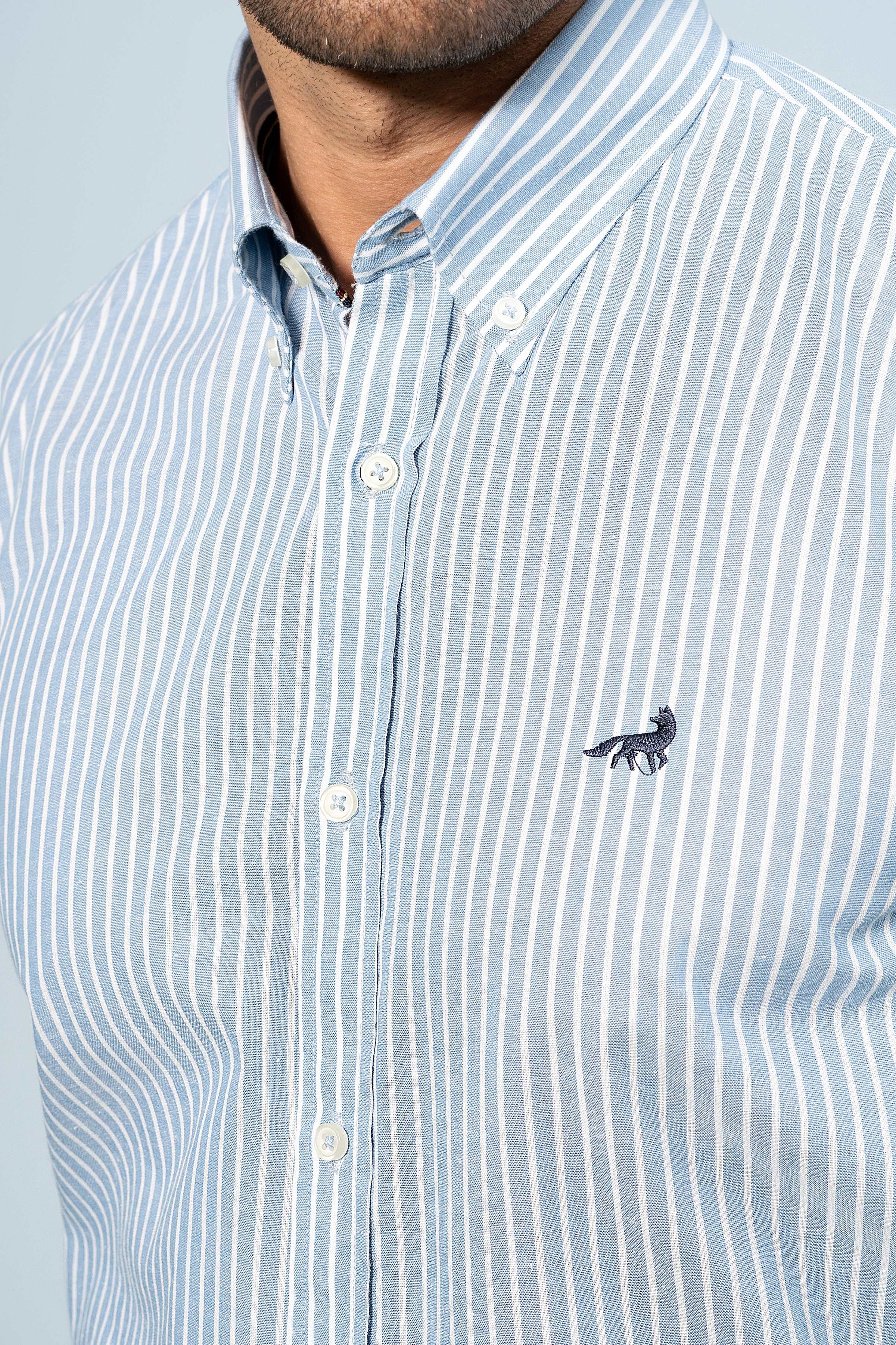 SMART SHIRT SKY BLUE - Charcoal Clothing