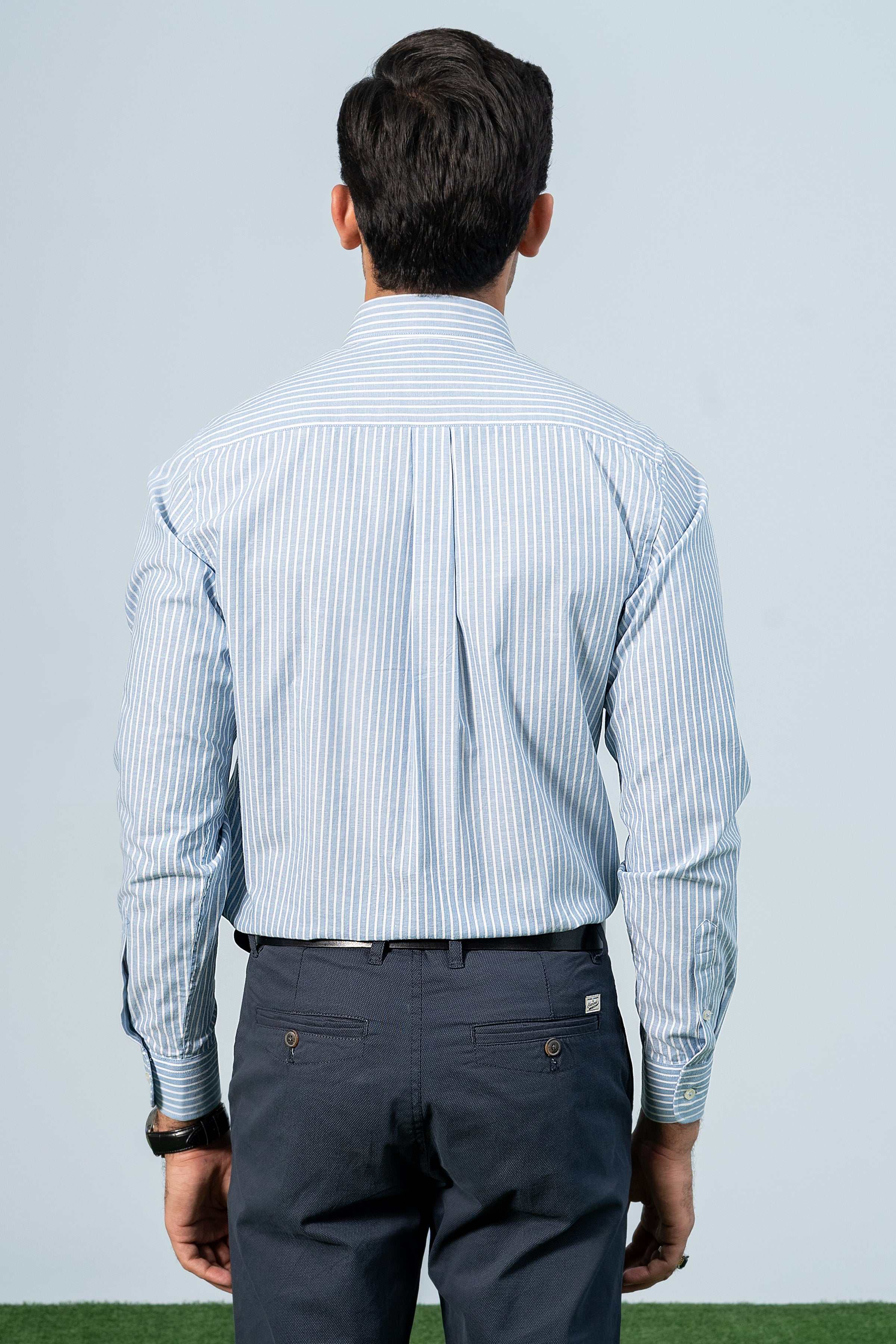 SMART SHIRT SKY BLUE - Charcoal Clothing