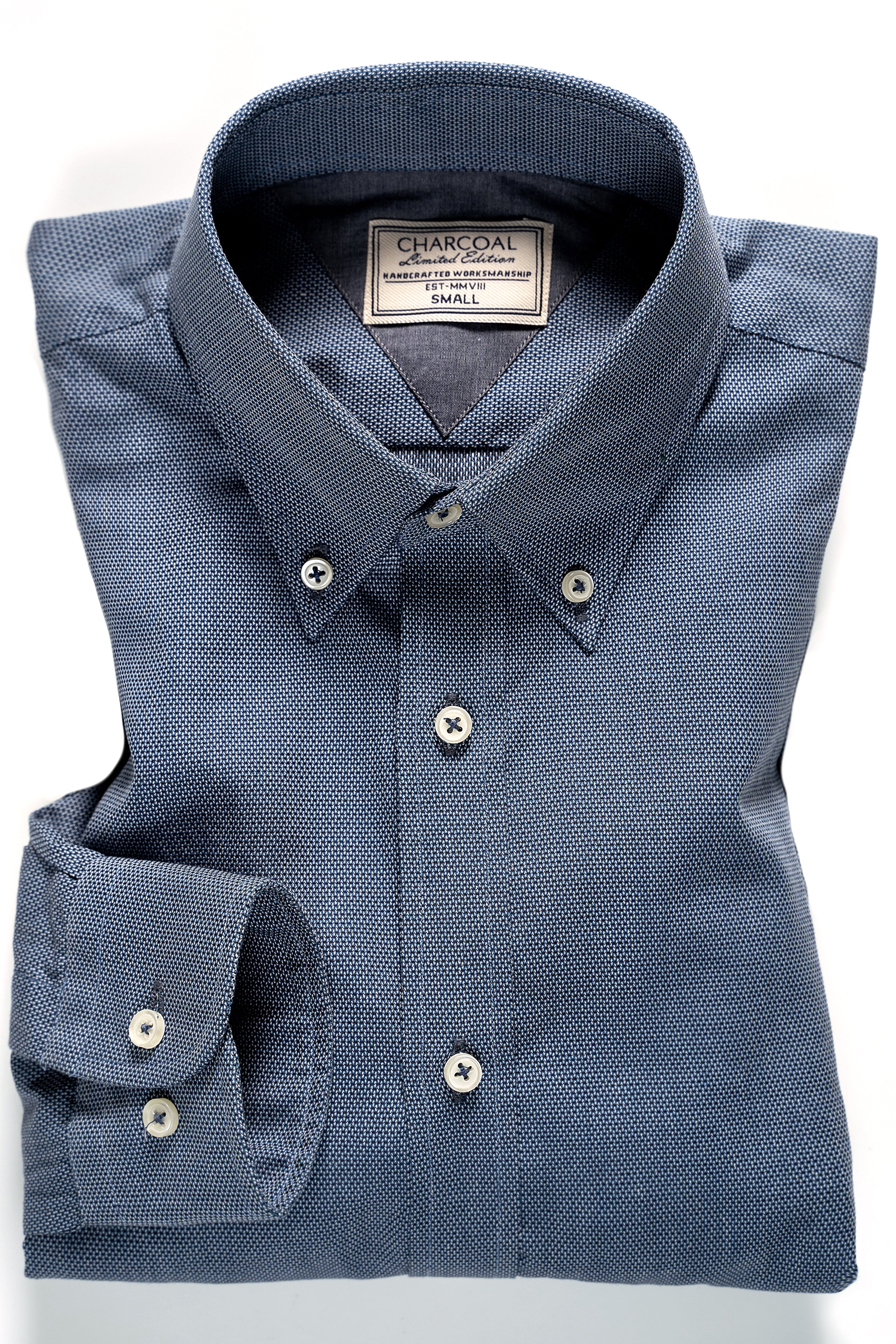 LIMITED EDITION SHIRT TEAL BLUE - Charcoal Clothing