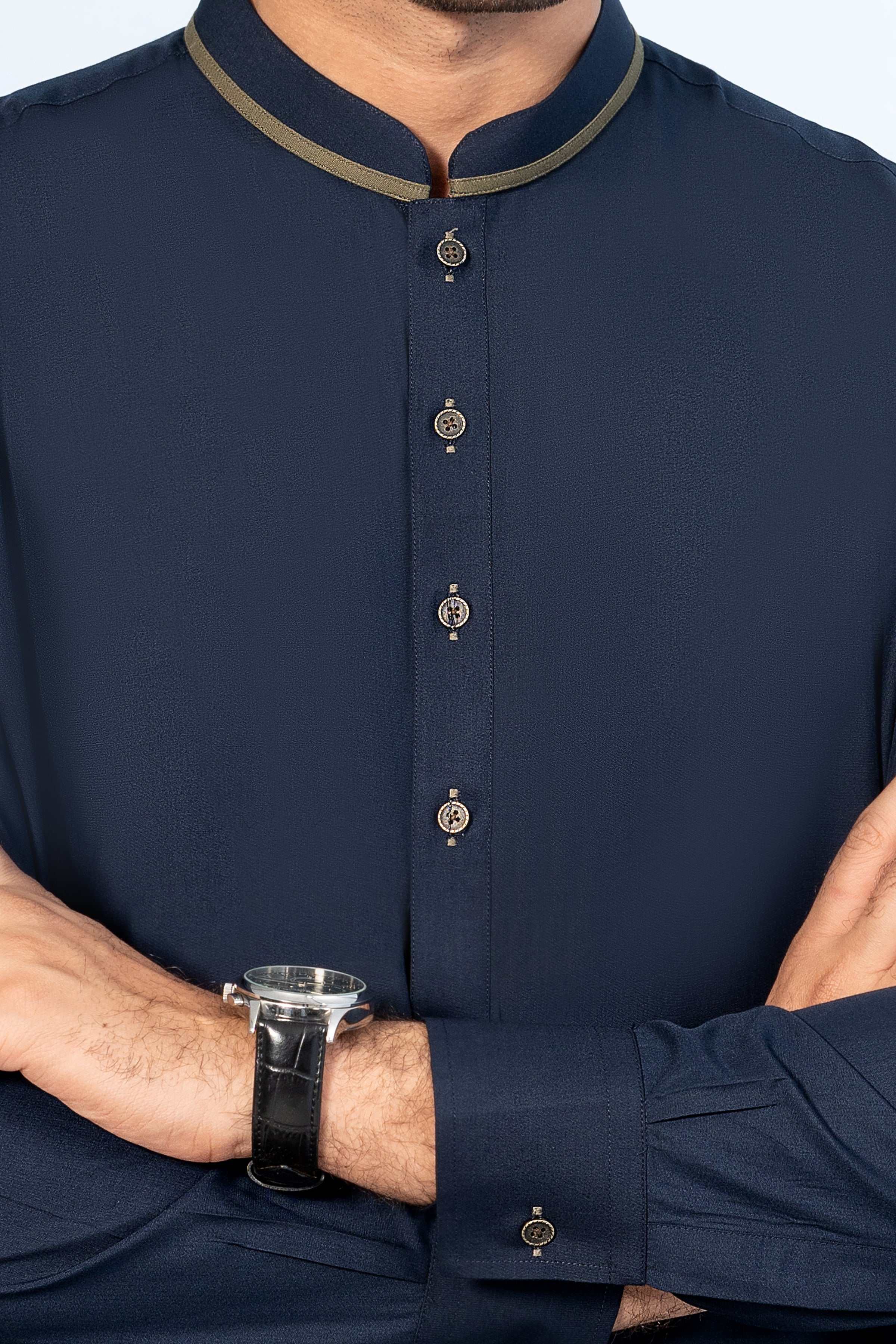 SHALWAR KAMEEZ DARK NAVY - Charcoal Clothing