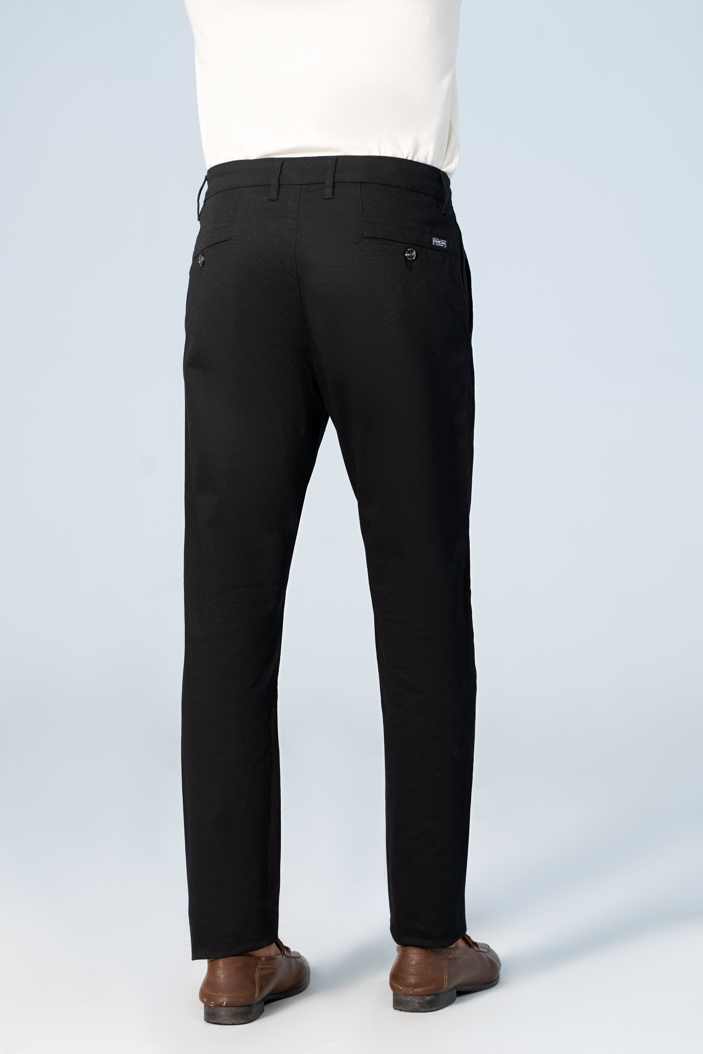 CASUAL PANT CROSS POCKET BLACK - Charcoal Clothing