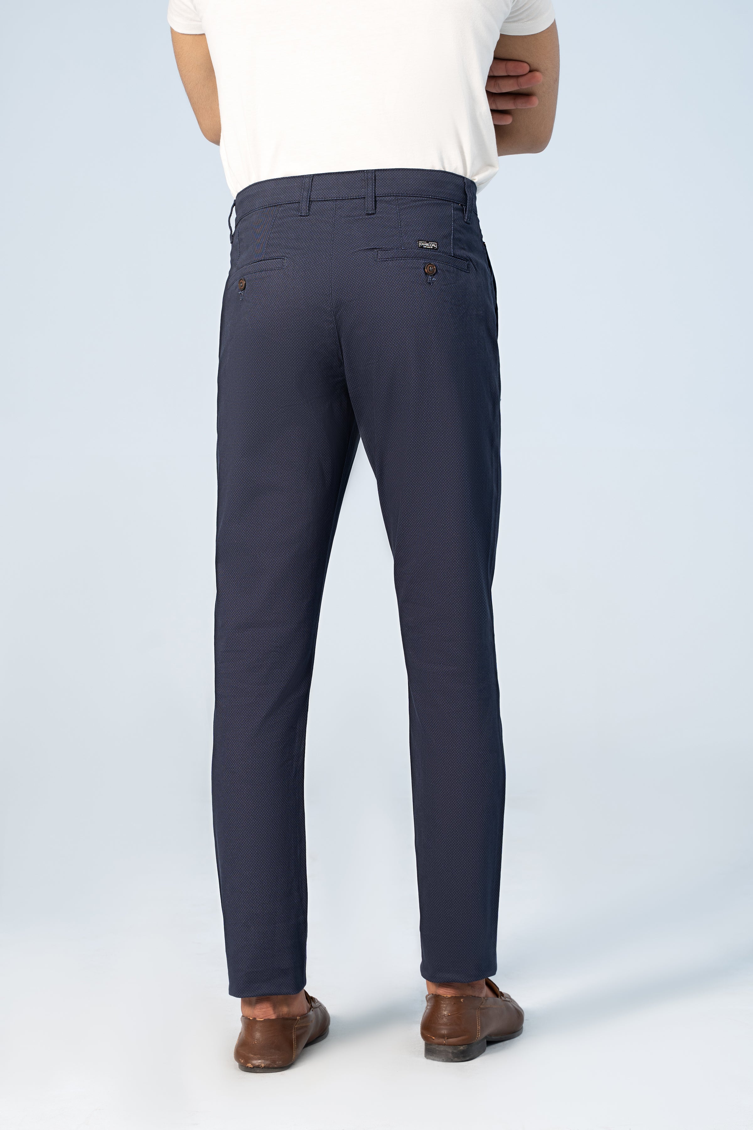 CASUAL PANT CROSS POCKET NAVY - Charcoal Clothing
