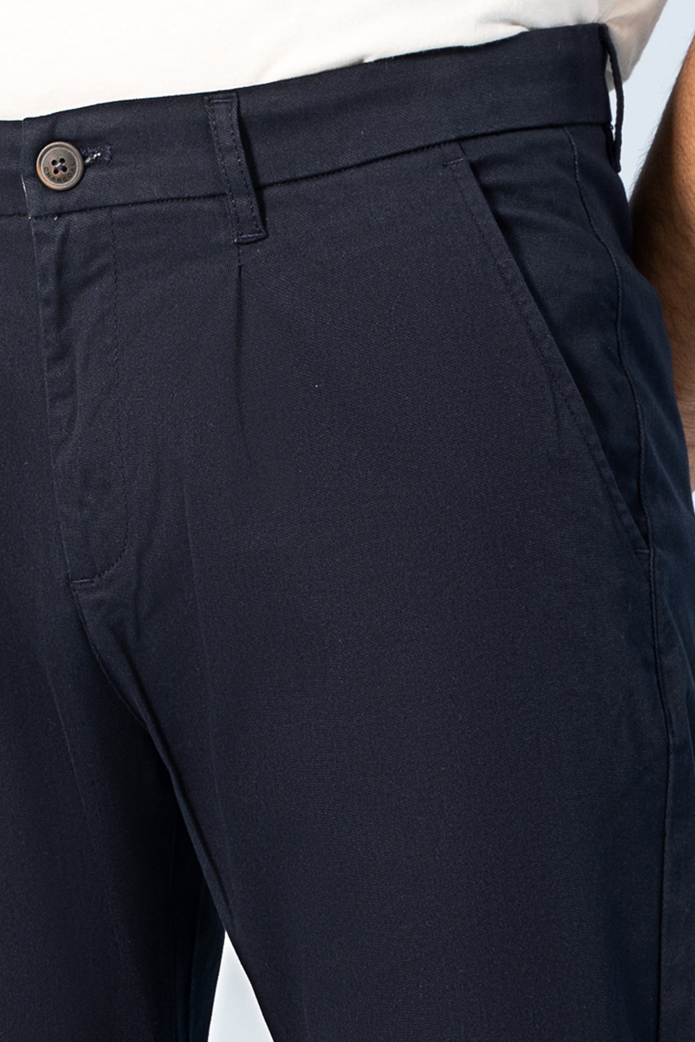 CASUAL PANT CROSS POCKET NAVY - Charcoal Clothing