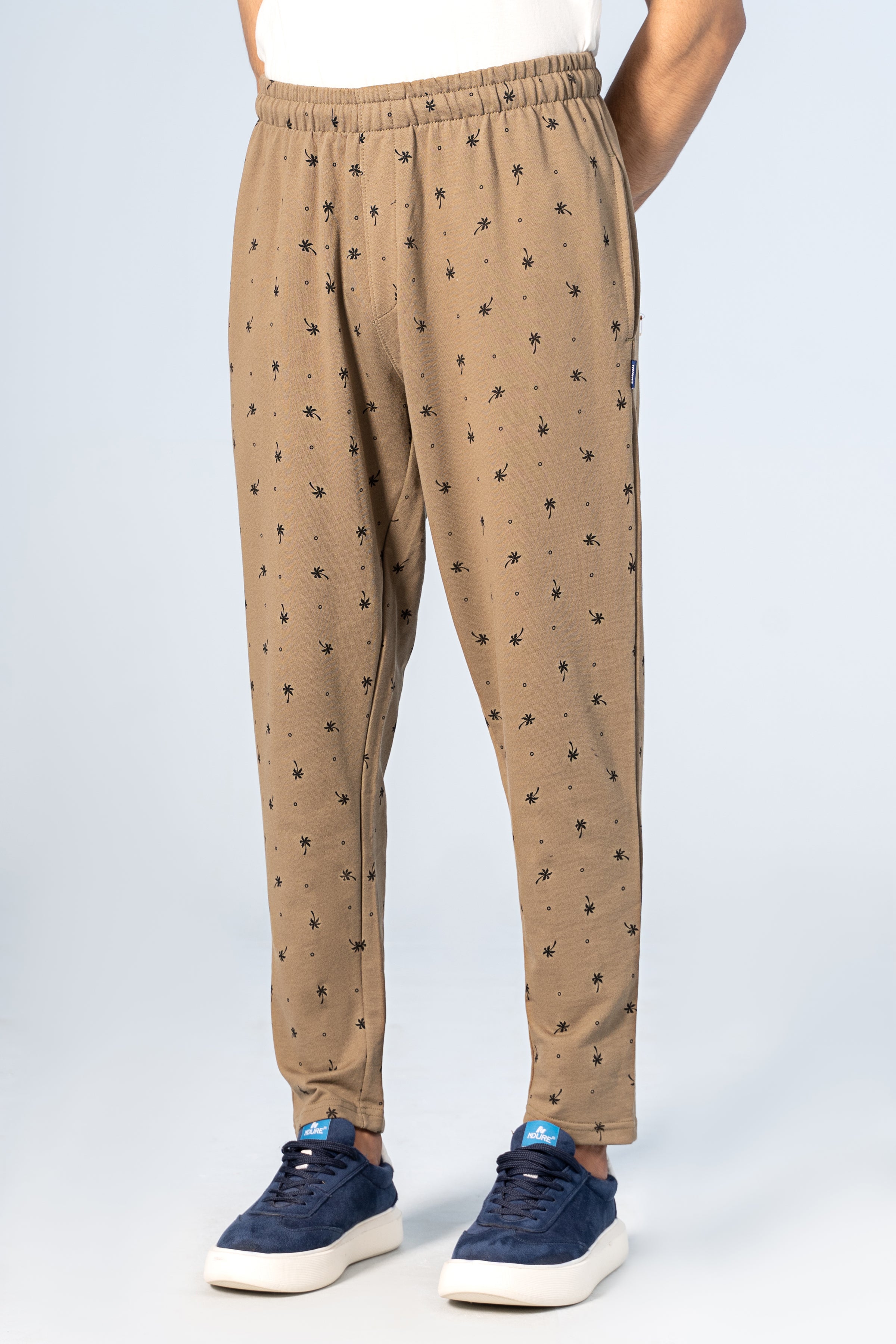 SLEEPWEAR TROUSER OLIVE PRINTED - Charcoal Clothing
