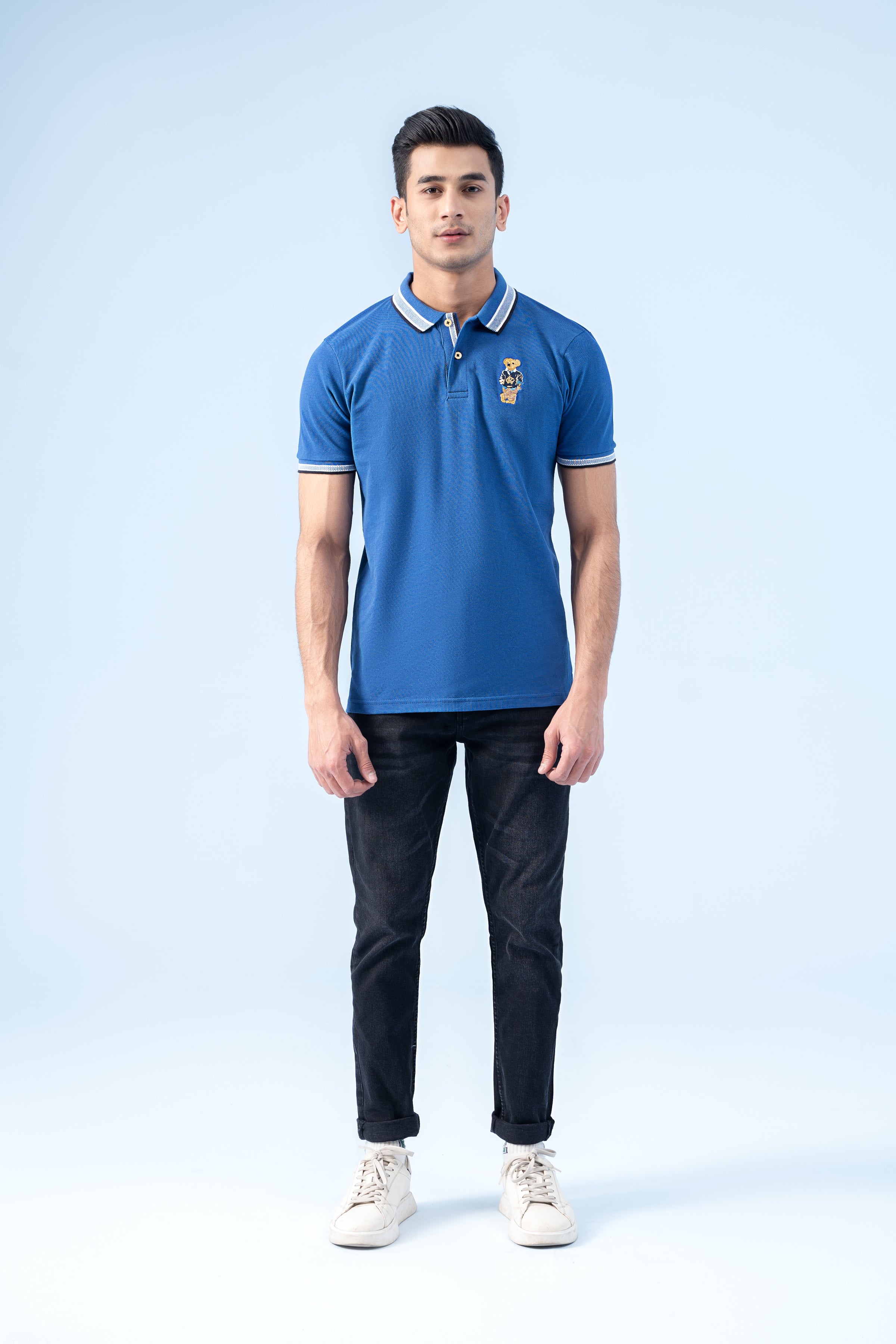 CLASSIC POLO ROYAL BLUE - Charcoal Clothing