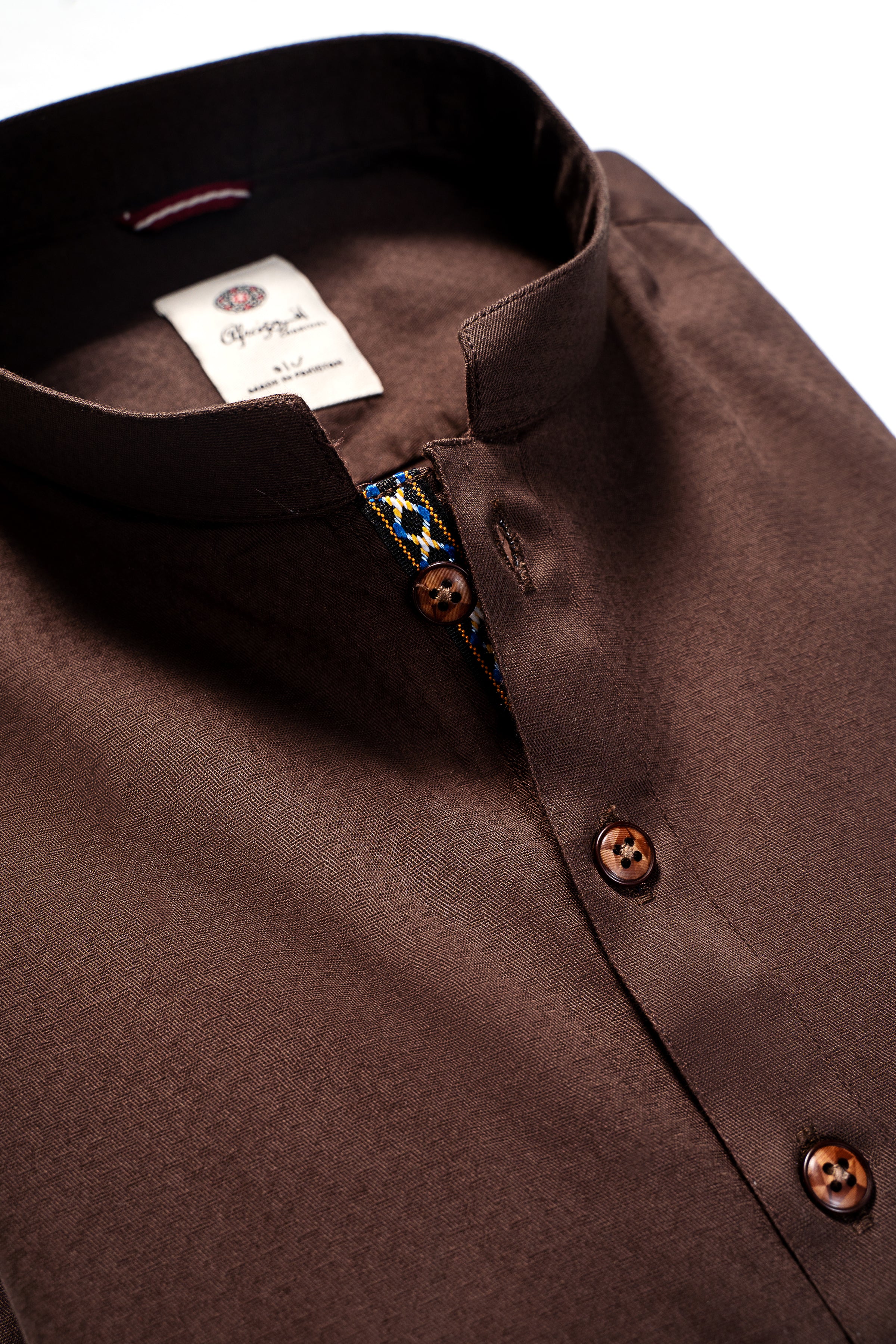 KURTA BROWN - Charcoal Clothing