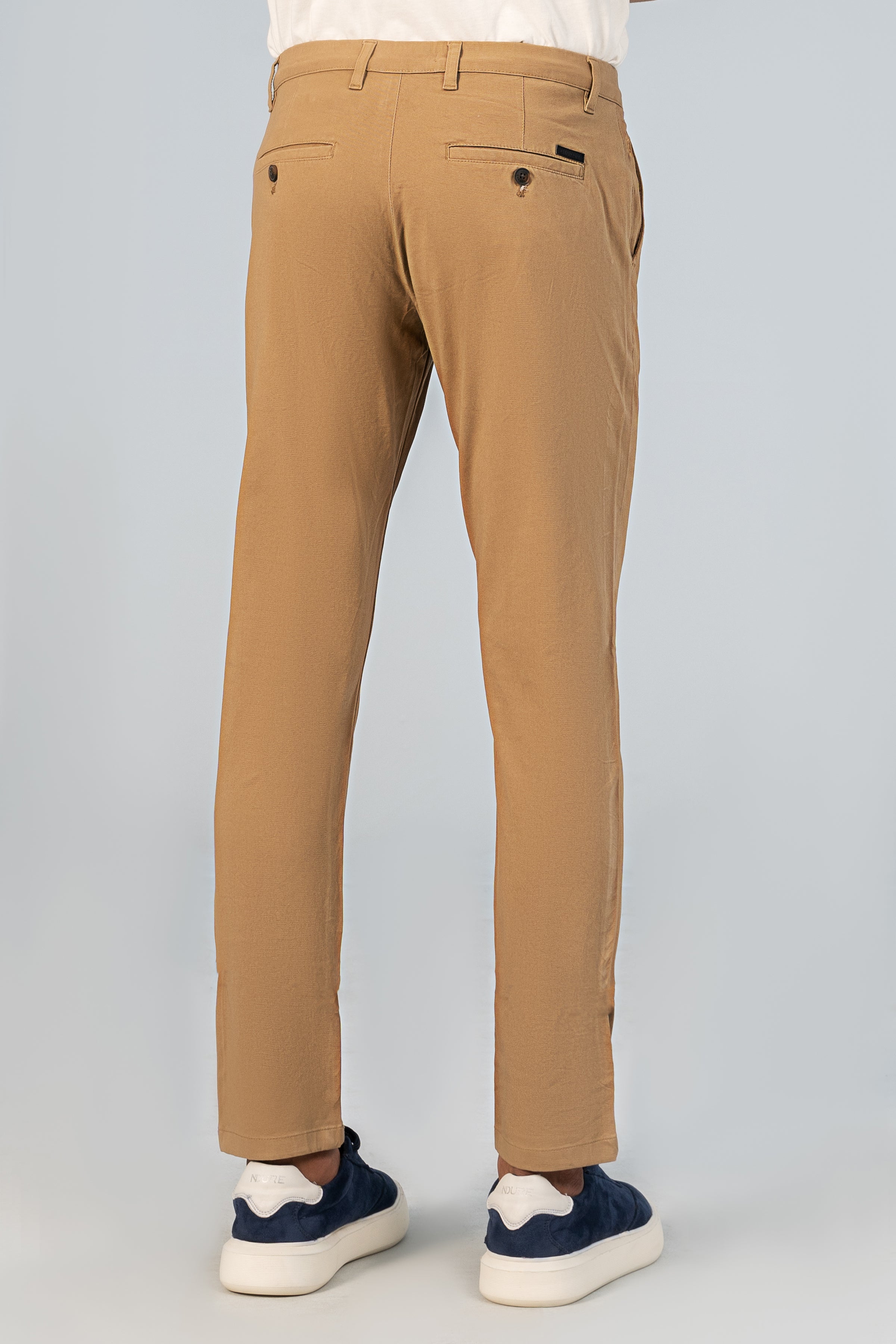 CASUAL PANT CROSS POCKET BI-STRETCH KHAKI - Charcoal Clothing