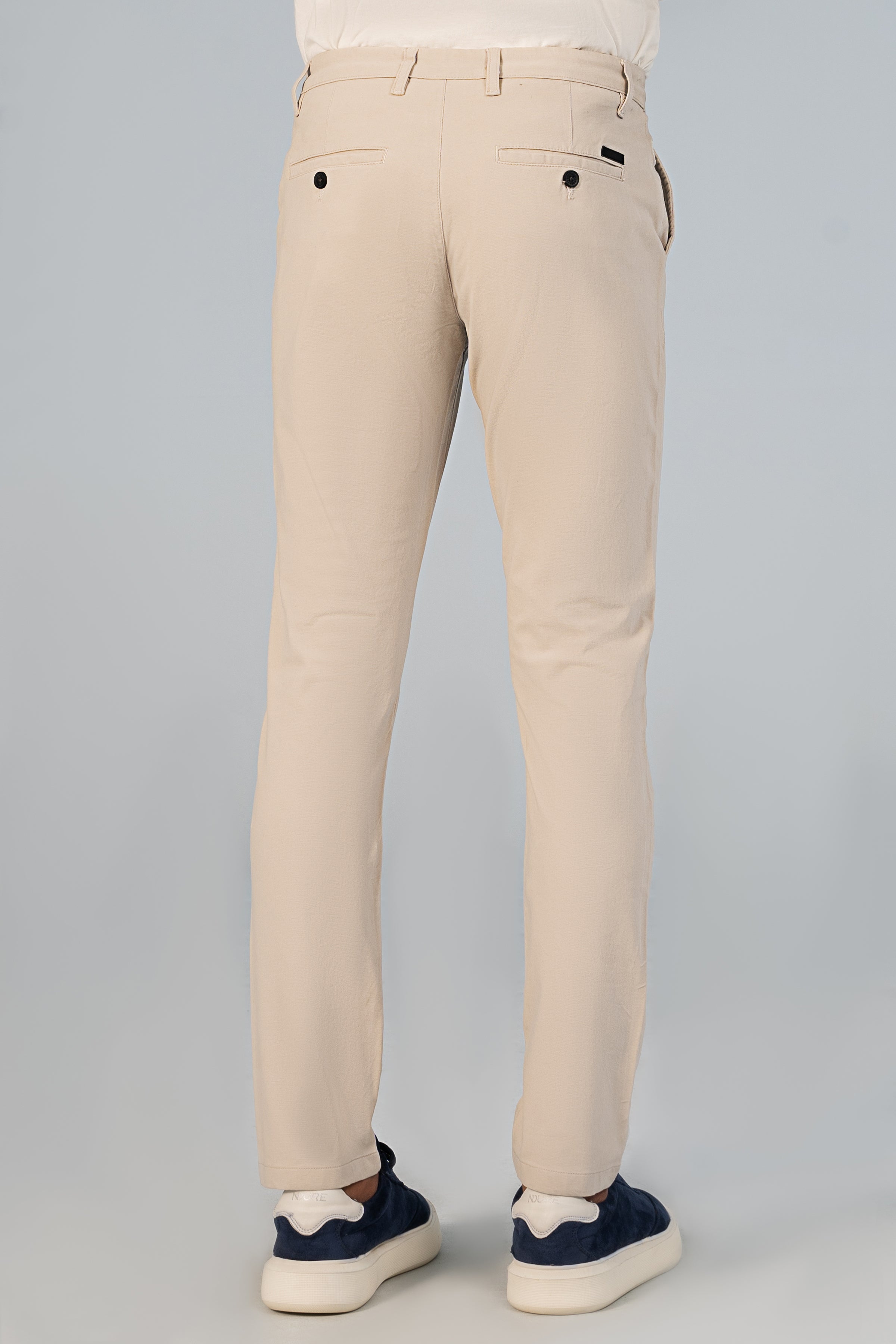 CASUAL PANT CROSS POCKET BI-STRETCH STONE - Charcoal Clothing