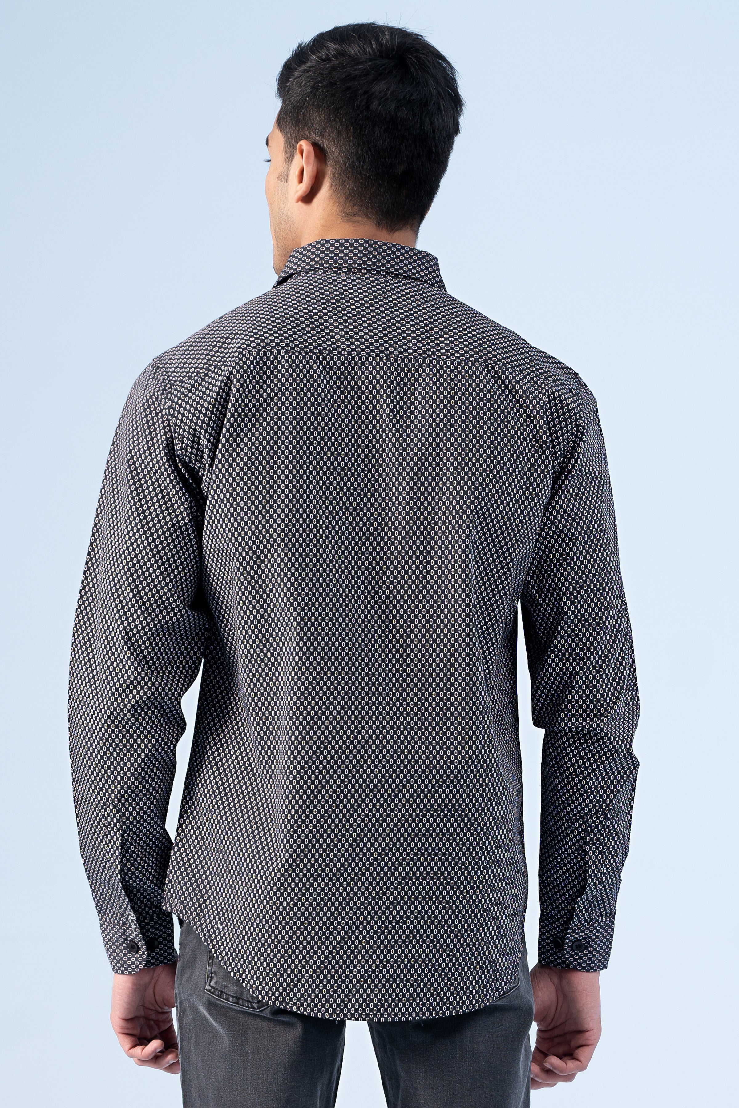 CASUAL SHIRT NAVY - Charcoal Clothing