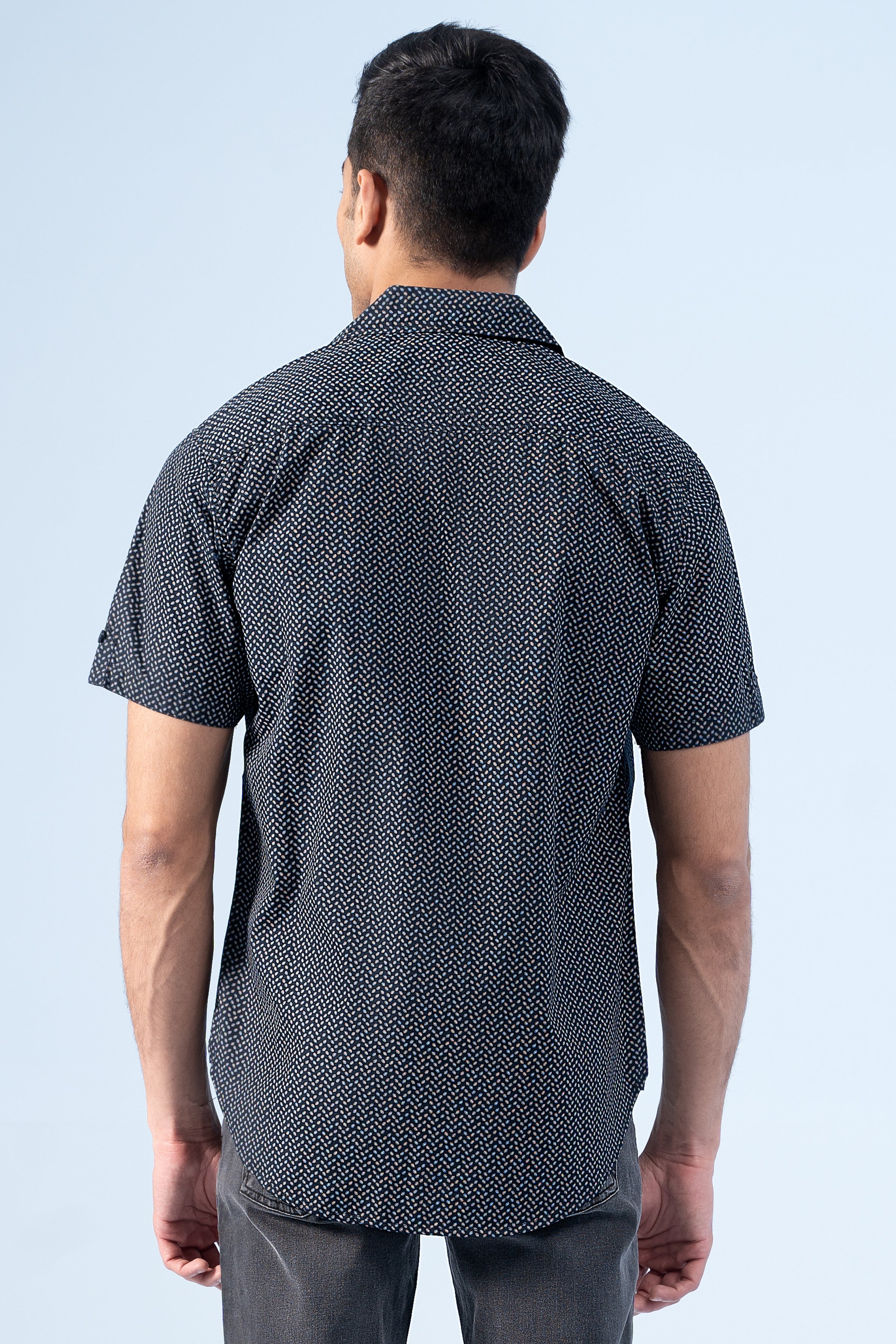 CASUAL SHIRT BLACK - Charcoal Clothing