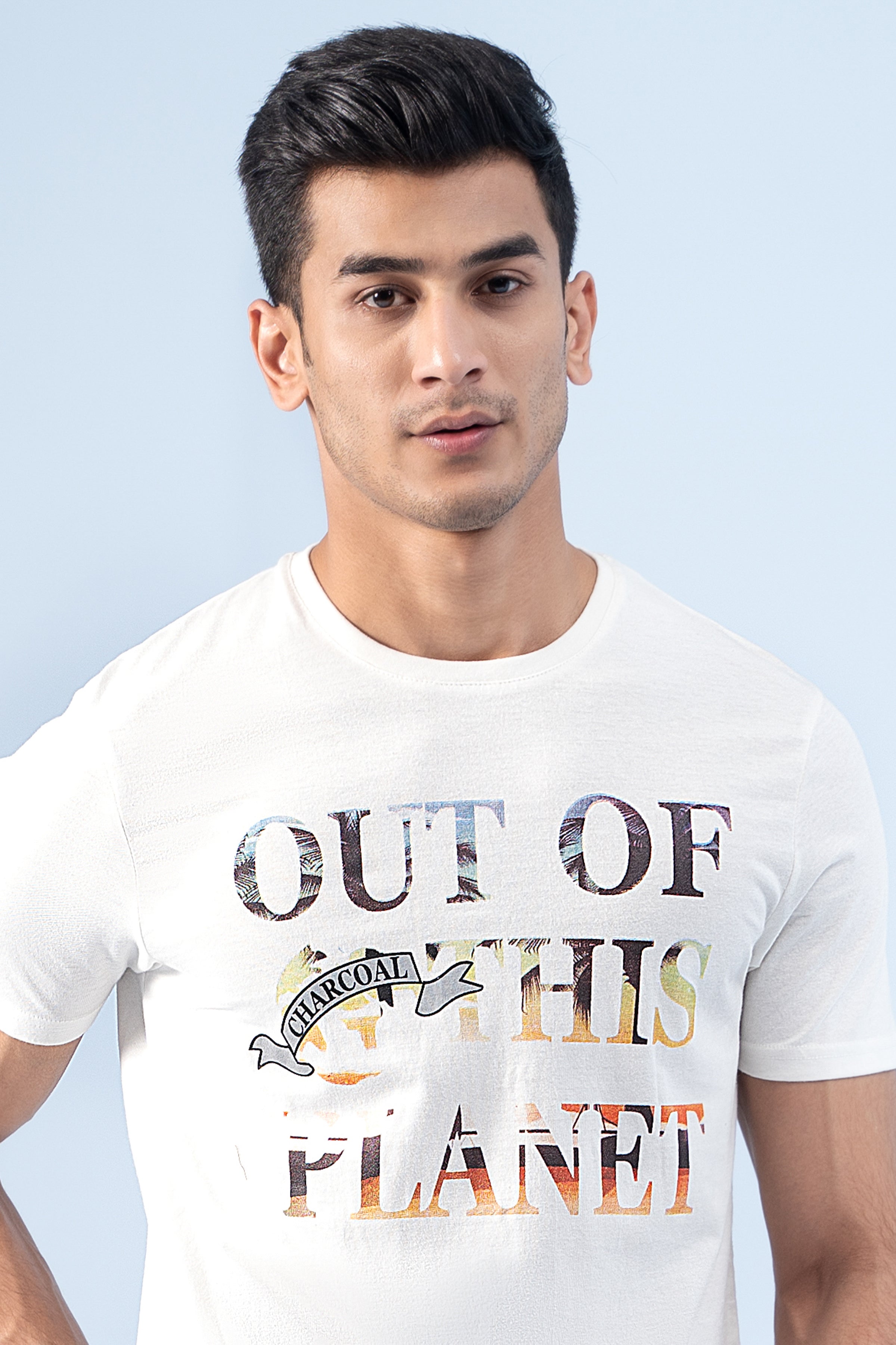 T-SHIRT OFF WHITE - Charcoal Clothing