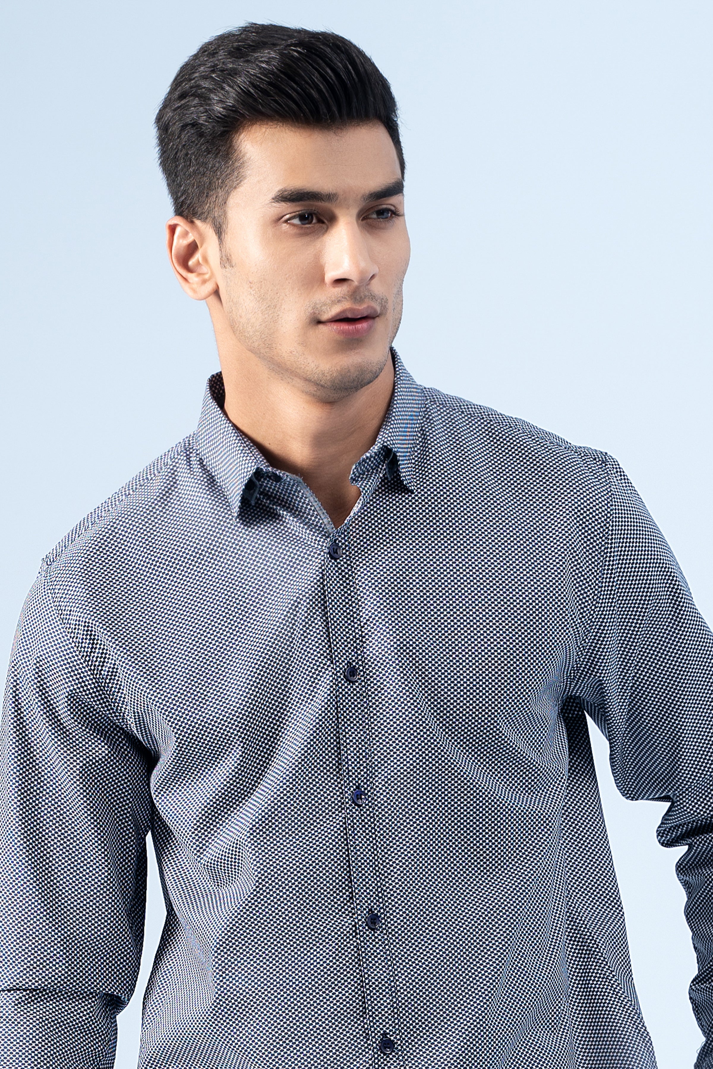 CASUAL SHIRT BLUE - Charcoal Clothing
