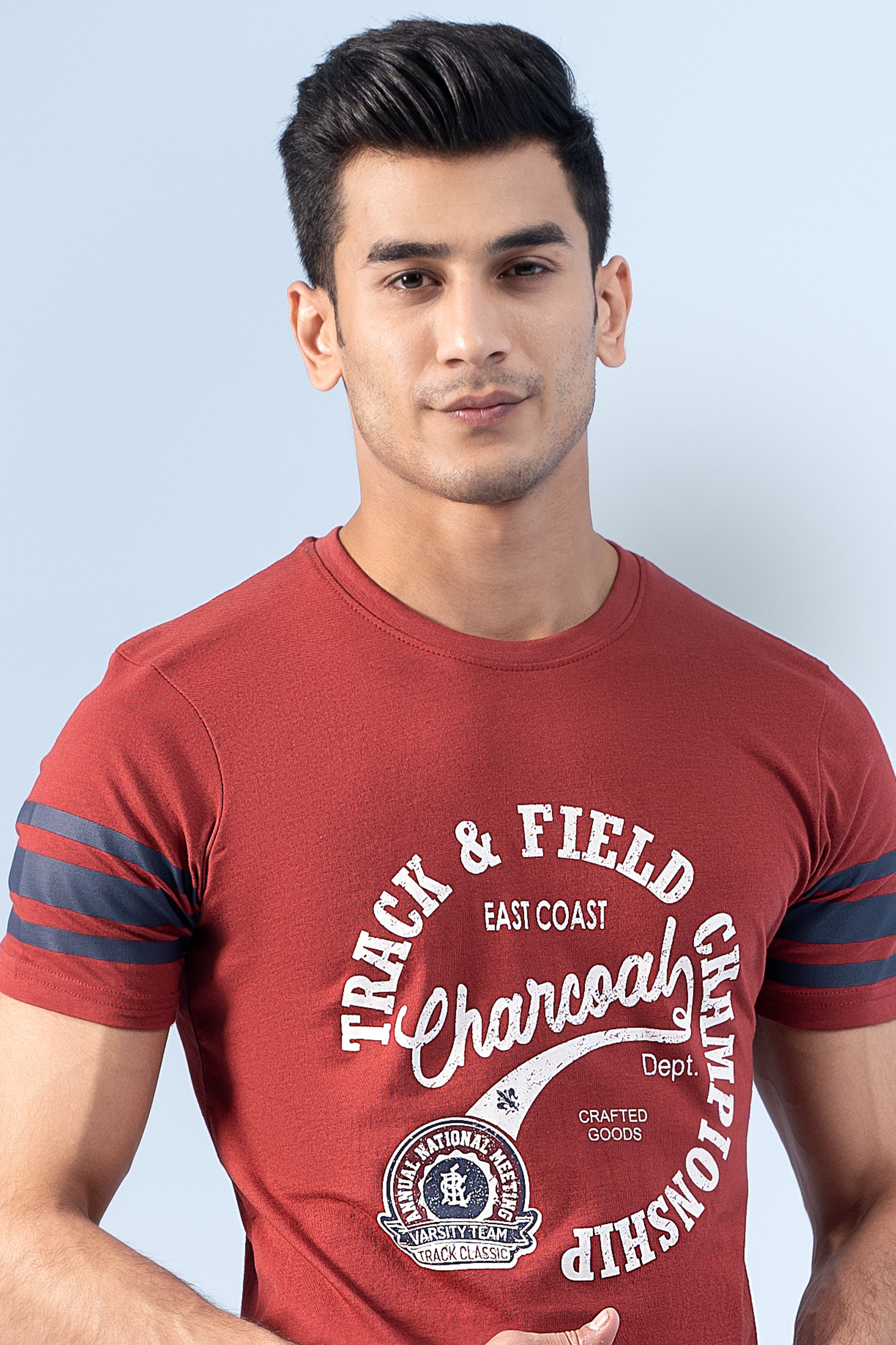 T-SHIRT RUST - Charcoal Clothing