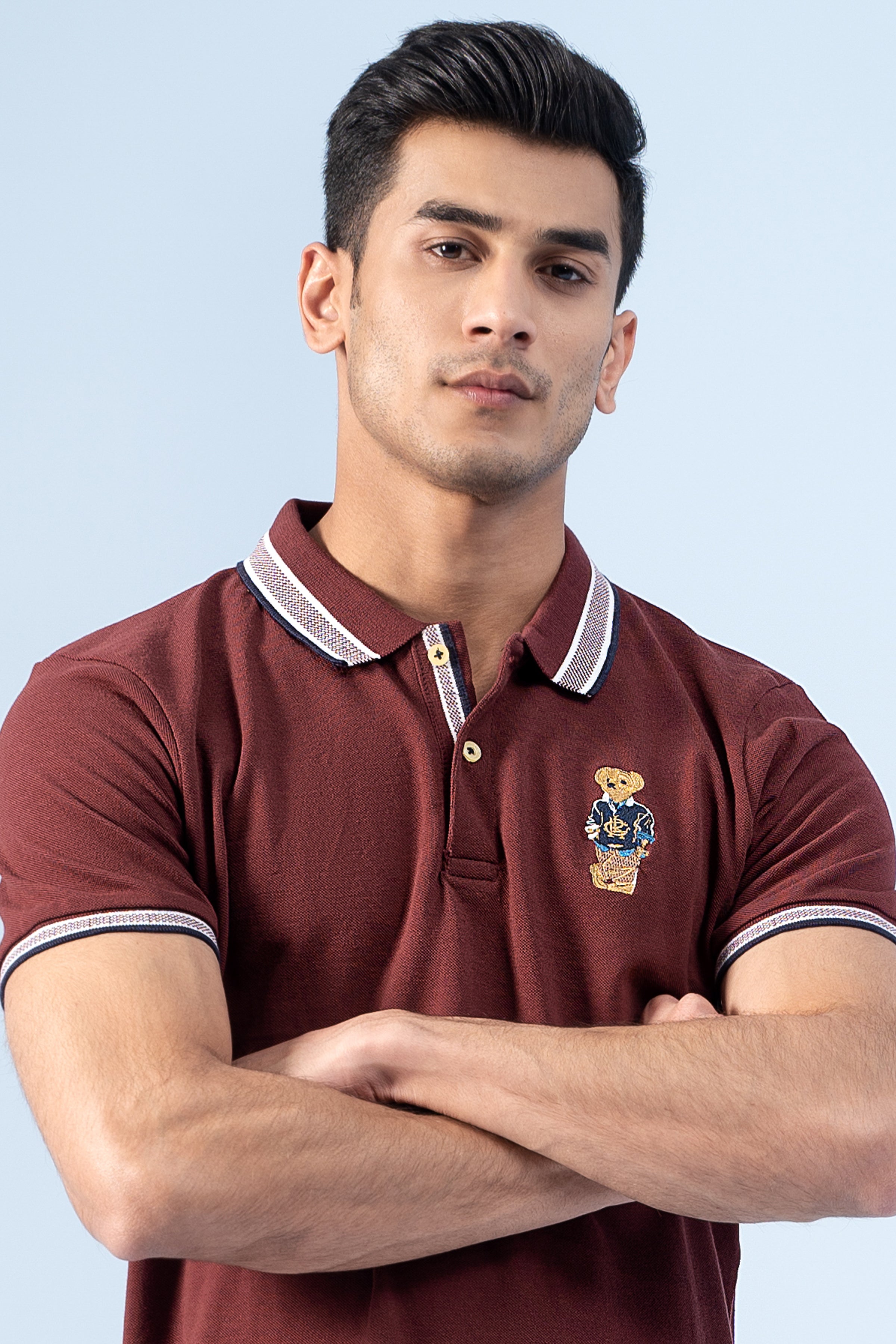 CLASSIC POLO RUST - Charcoal Clothing