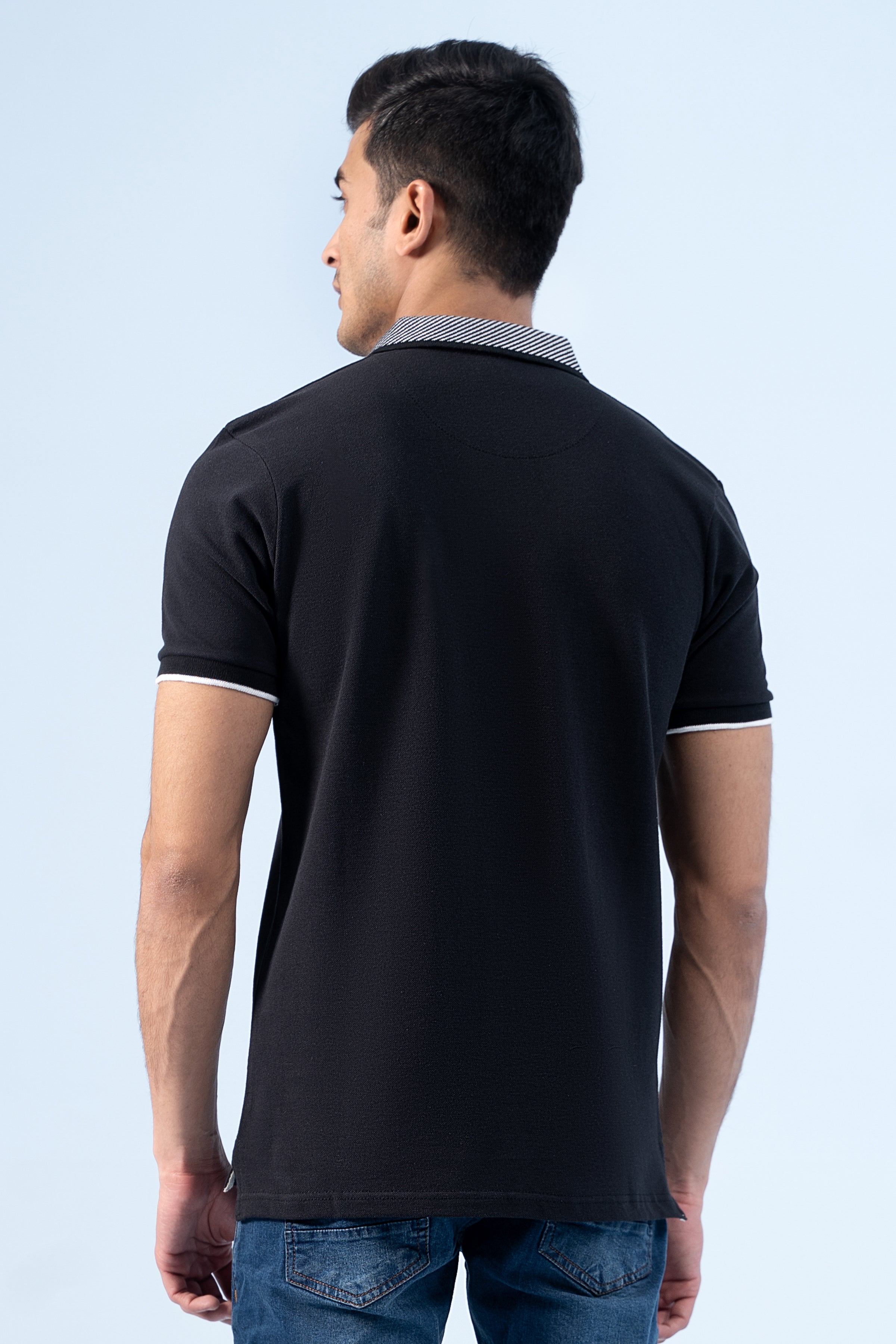 SIGNATURE POLO BLACK - Charcoal Clothing
