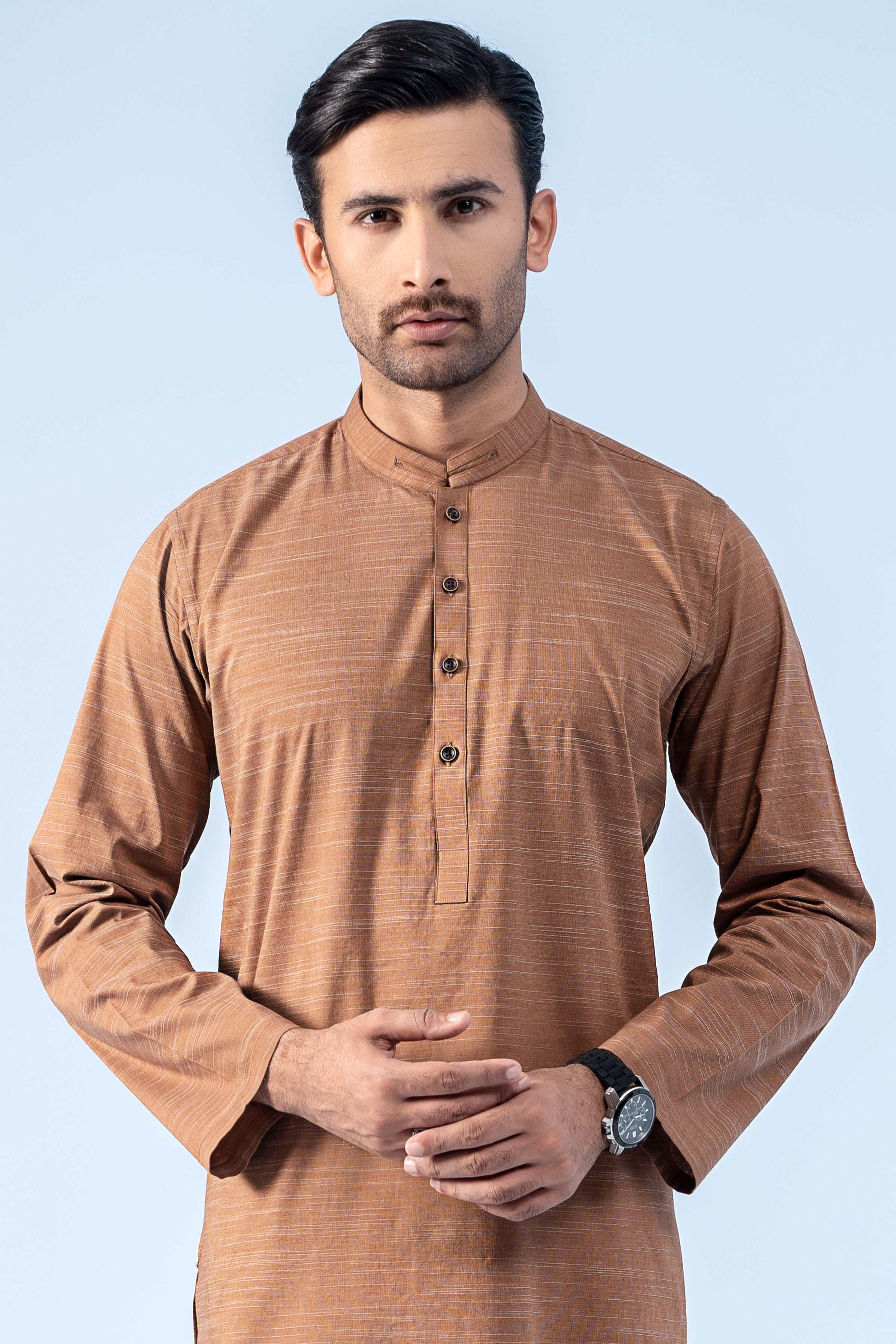 KURTA RUST - Charcoal Clothing