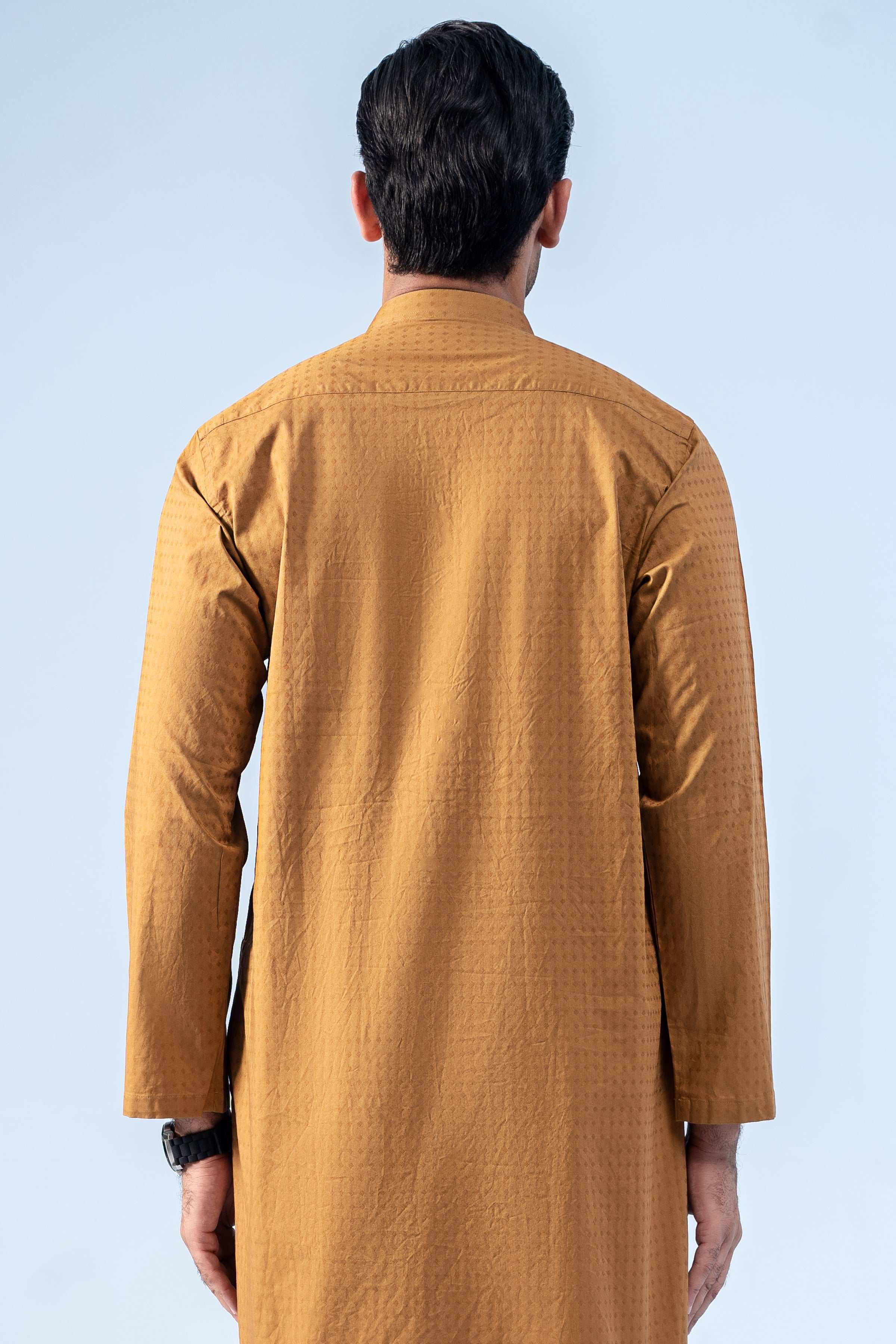 KURTA MUSTARD - Charcoal Clothing