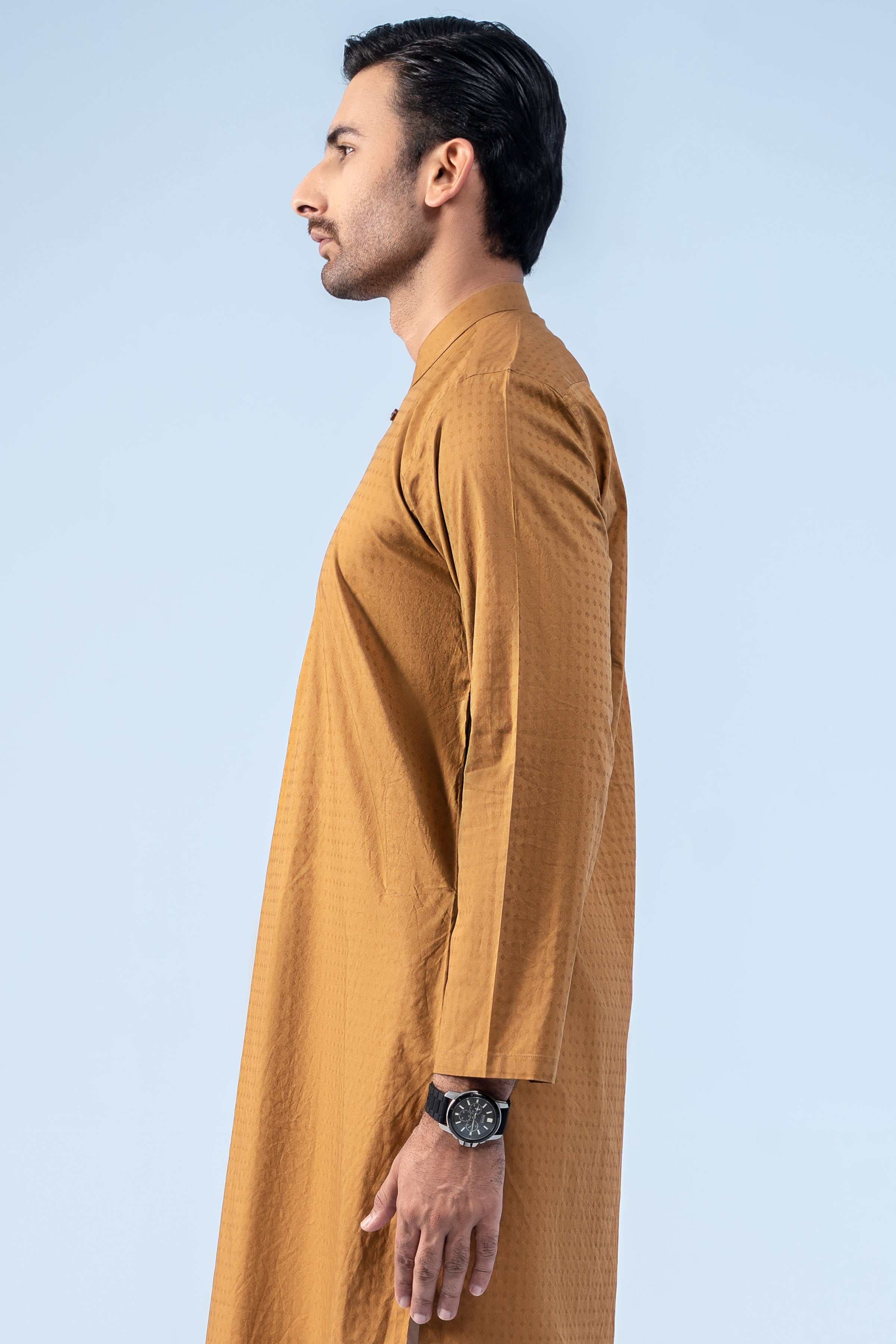 KURTA MUSTARD - Charcoal Clothing