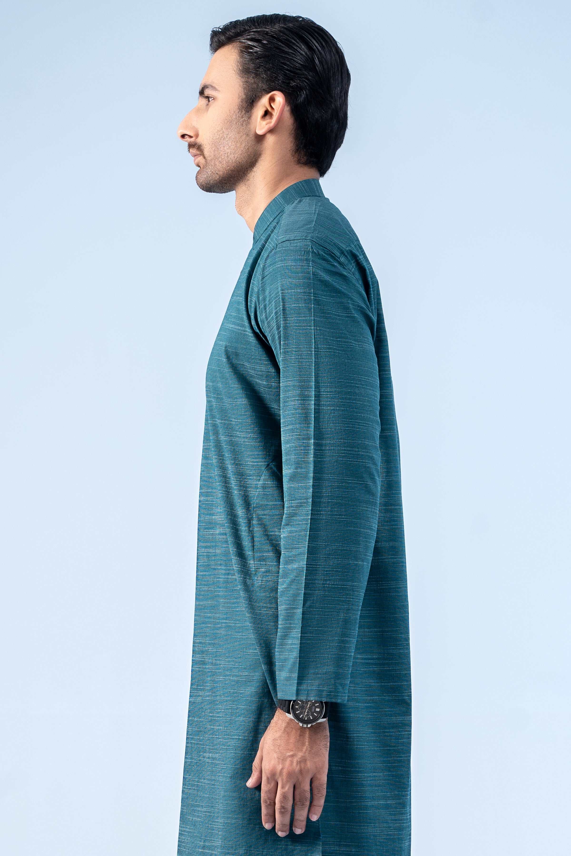 KURTA TEAL BLUE - Charcoal Clothing