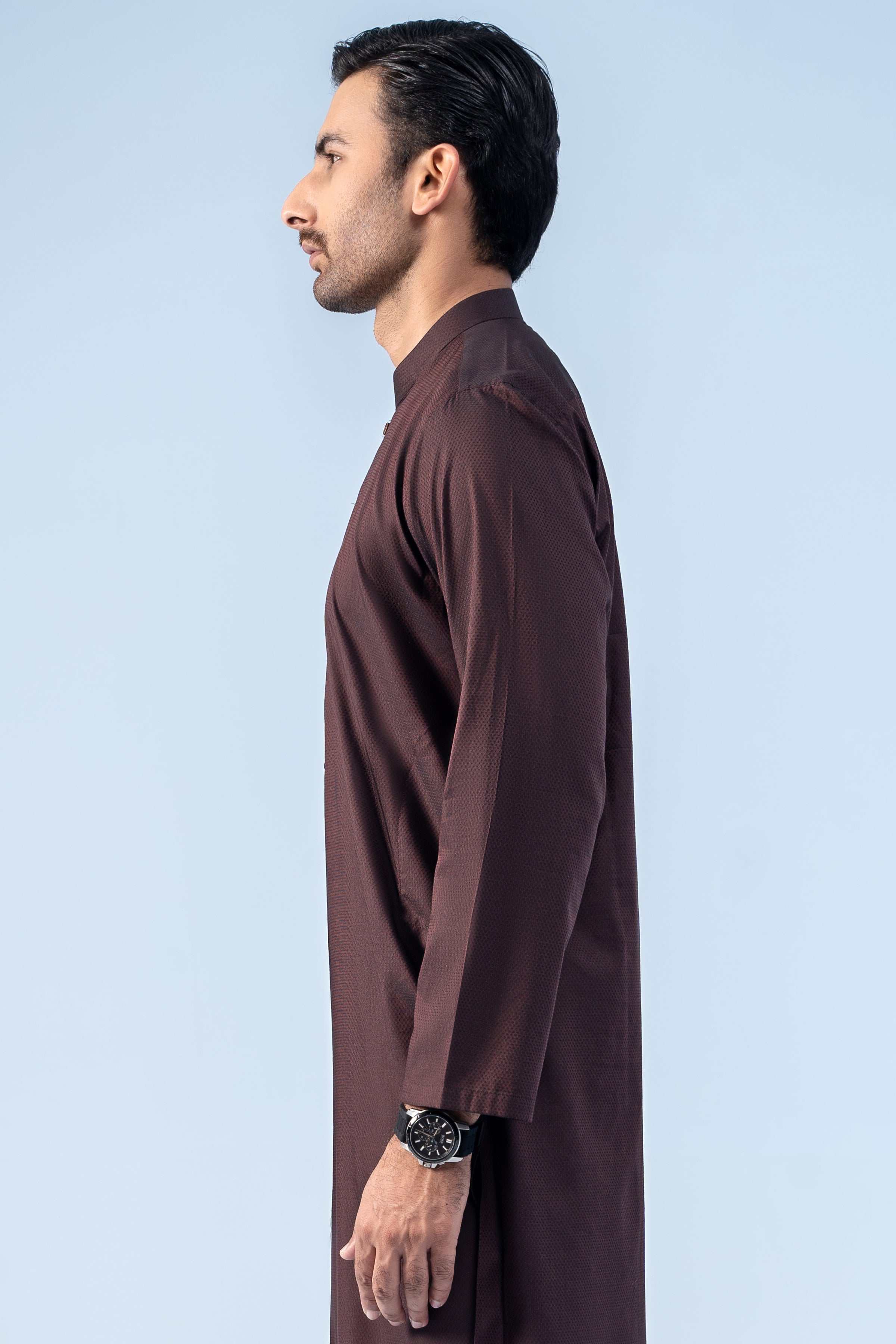 KURTA BROWN - Charcoal Clothing