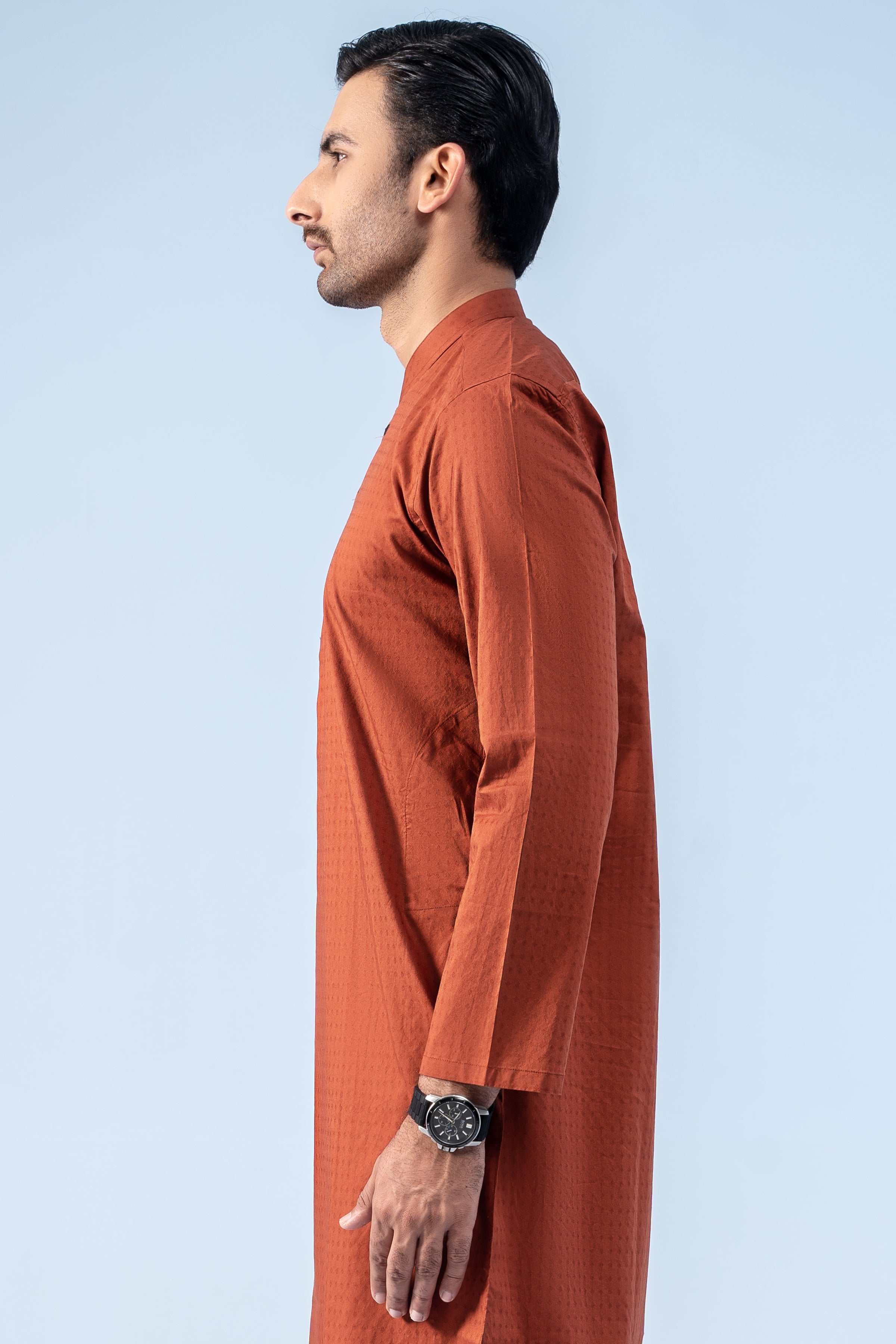 KURTA RUST - Charcoal Clothing