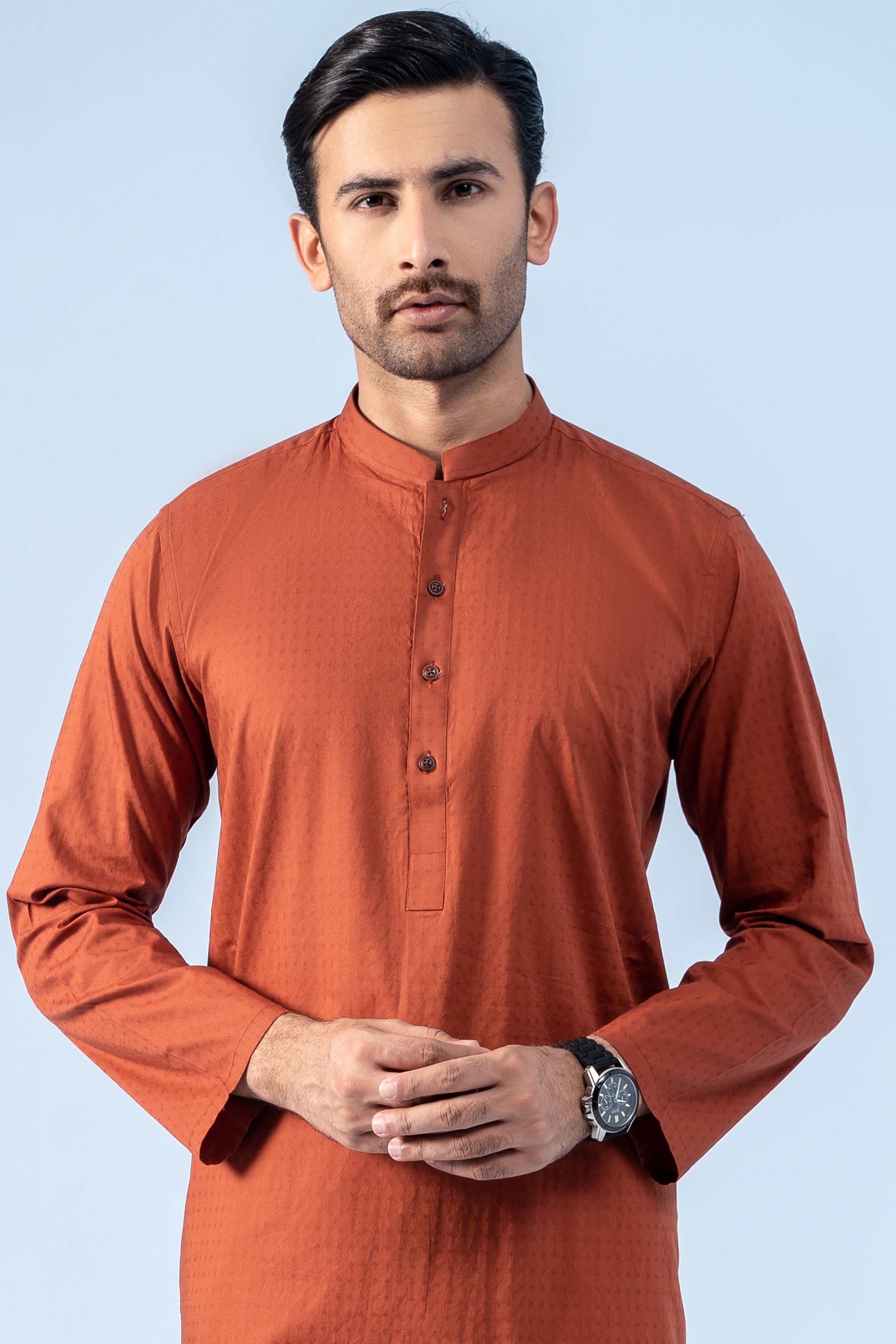 KURTA RUST - Charcoal Clothing