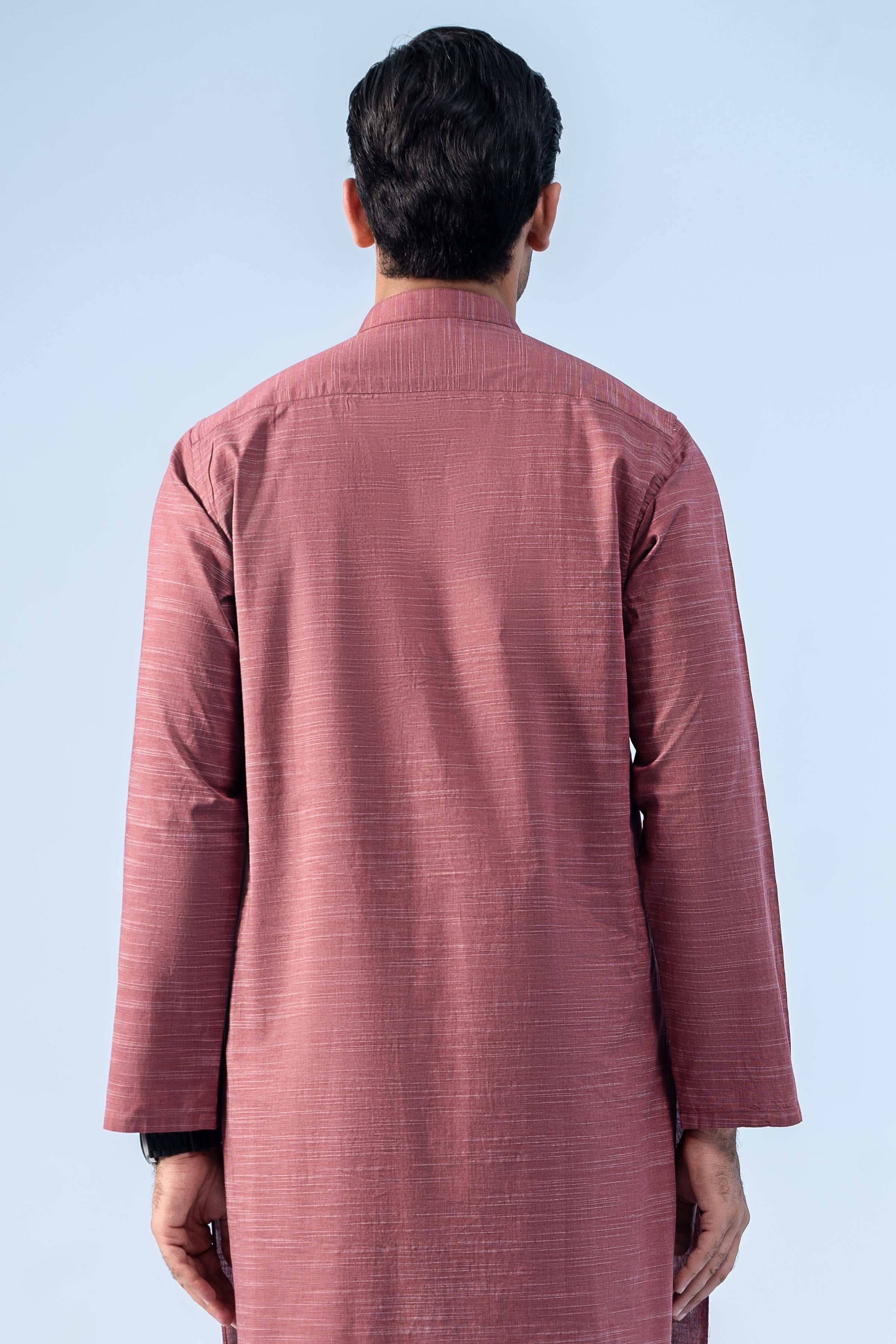 KURTA MAROON - Charcoal Clothing