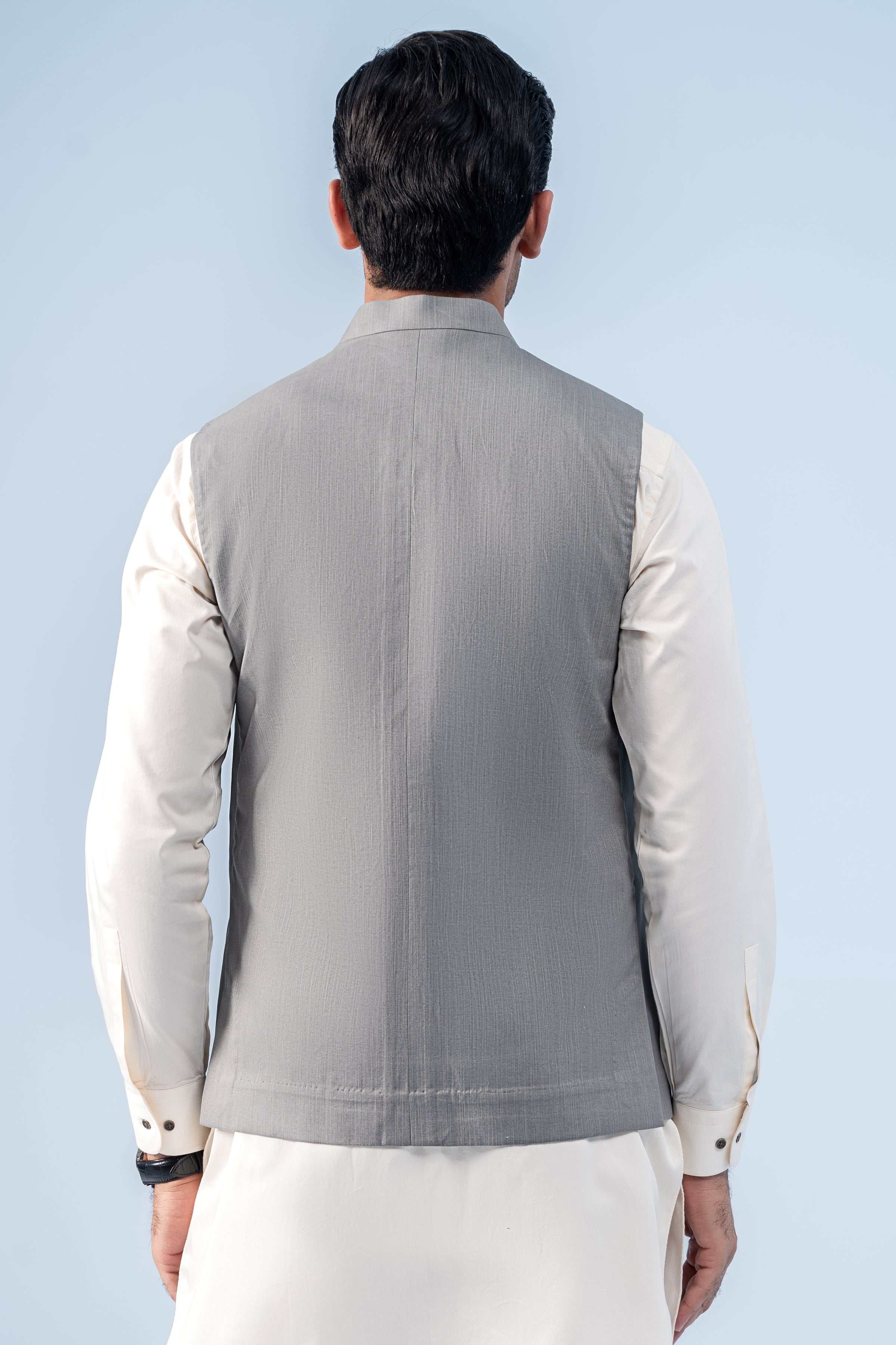 WAISTCOAT GREY - Charcoal Clothing