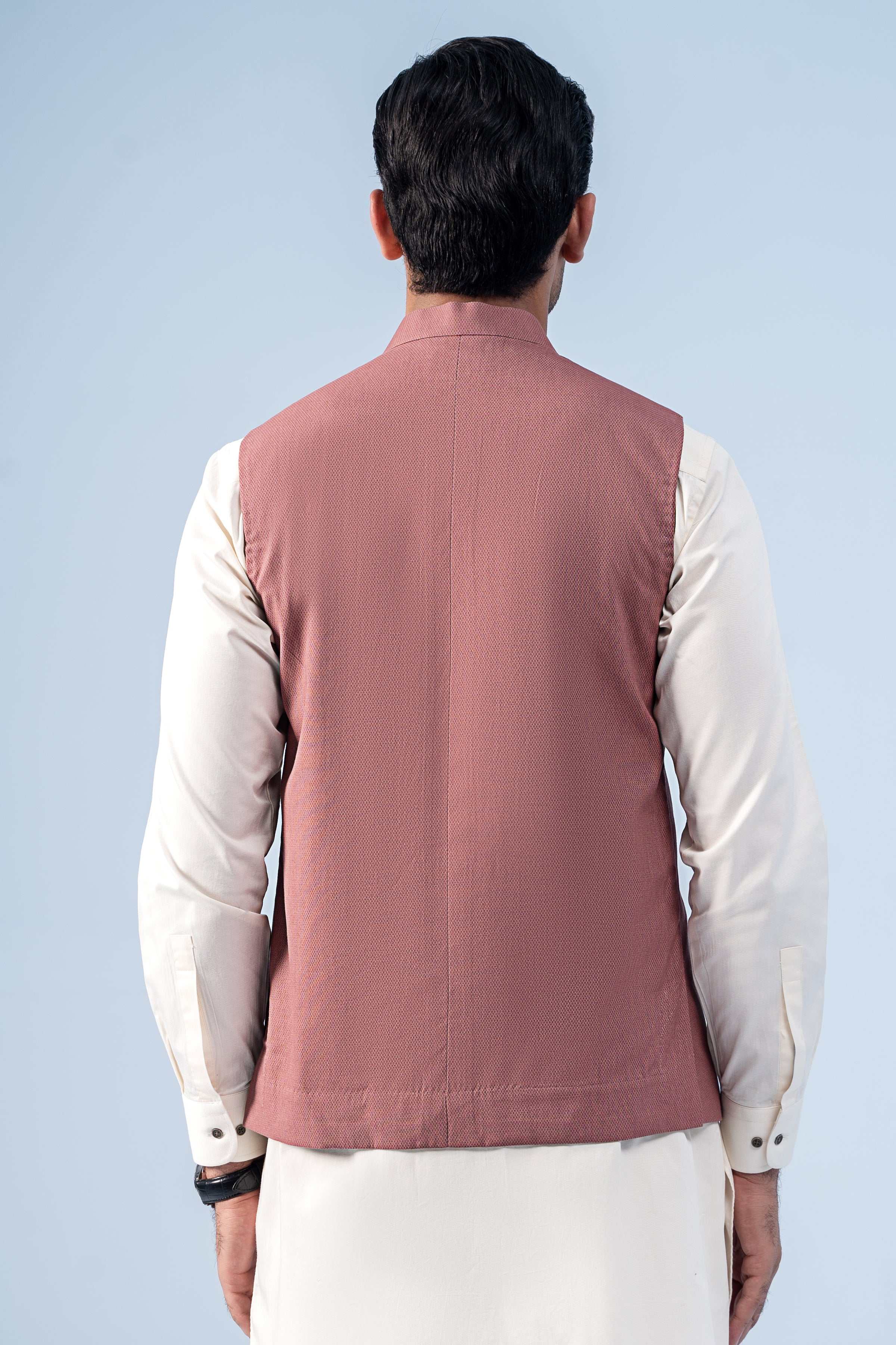 WAISTCOAT FADED RED - Charcoal Clothing