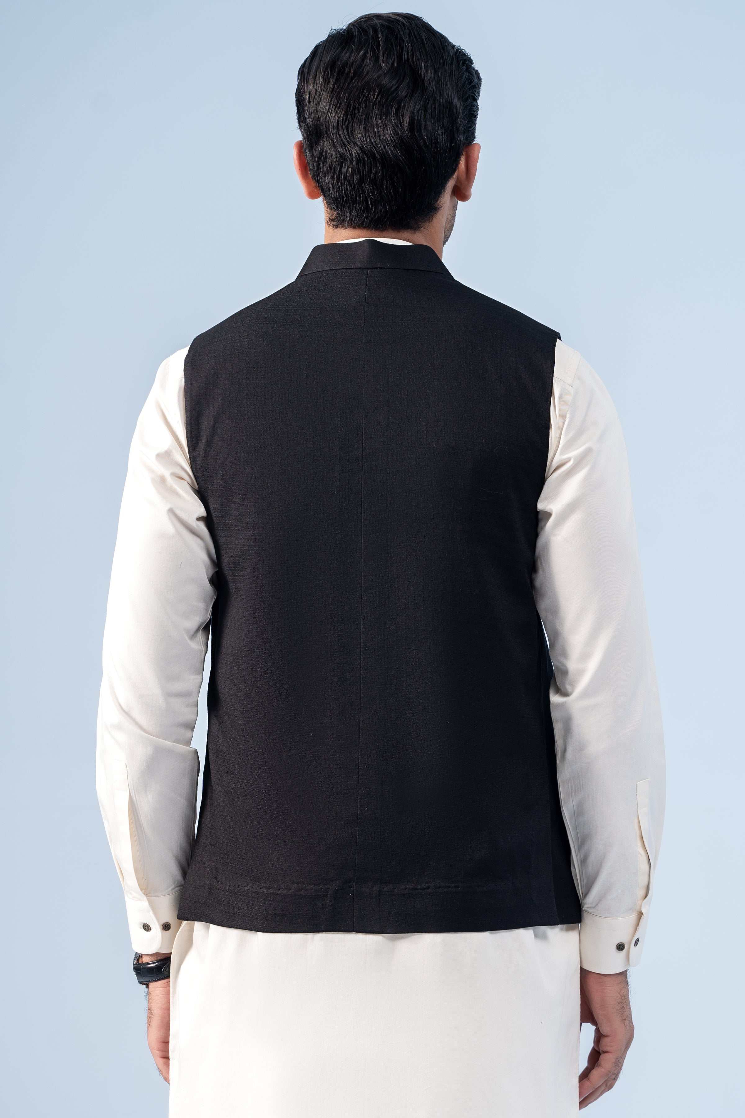 WAISTCOAT BLACK - Charcoal Clothing