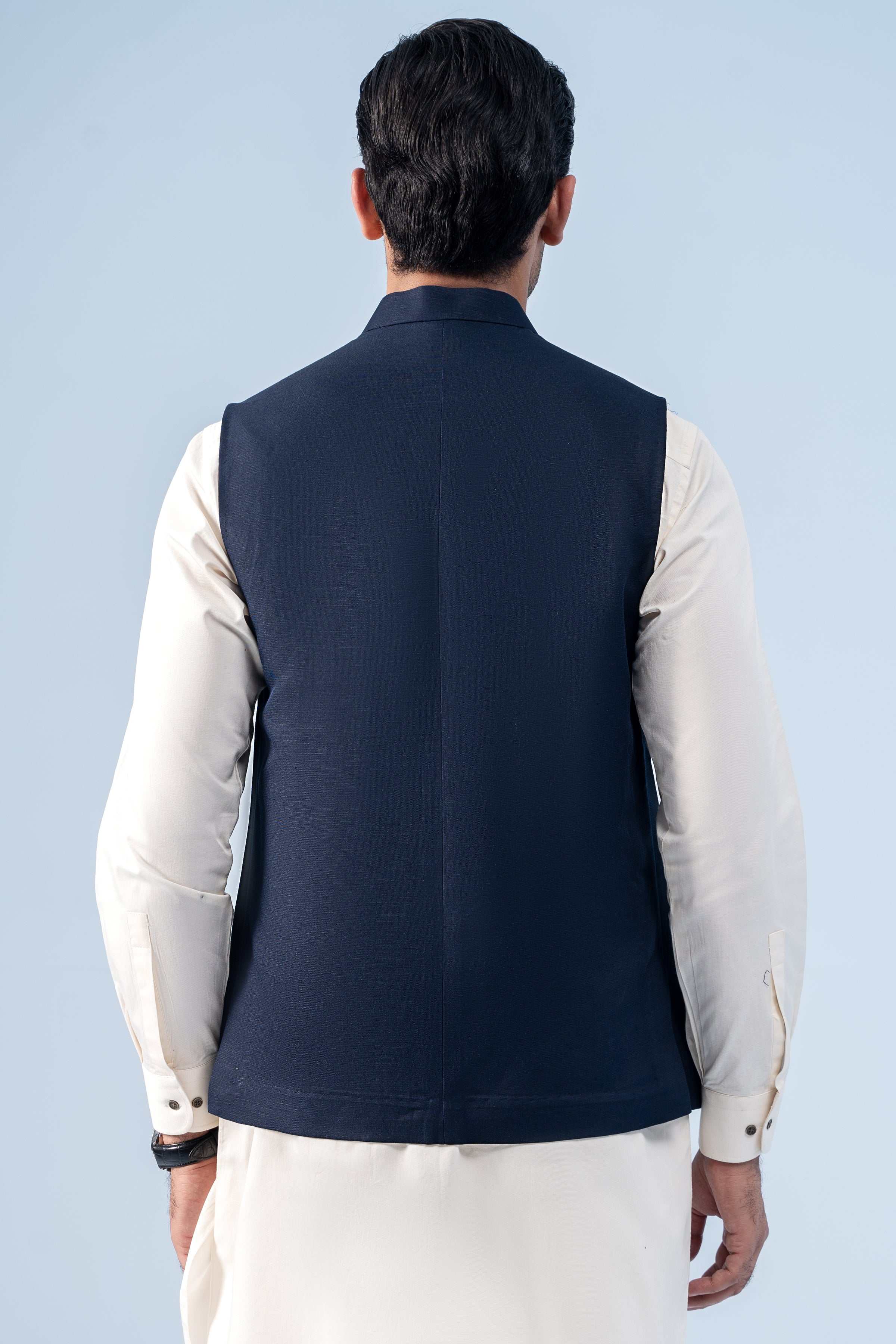 WAISTCOAT DARK NAVY - Charcoal Clothing
