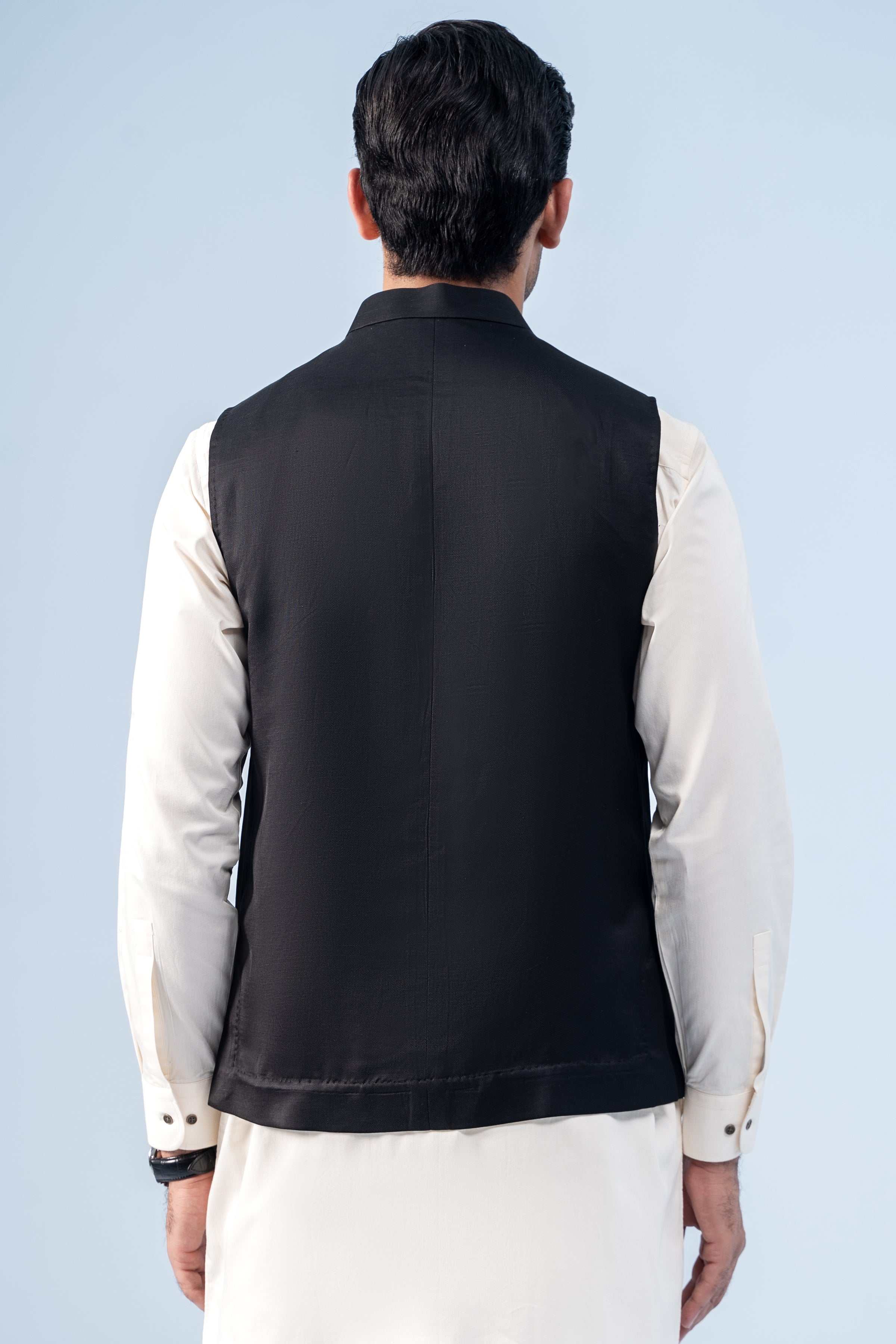WAISTCOAT BLACK - Charcoal Clothing