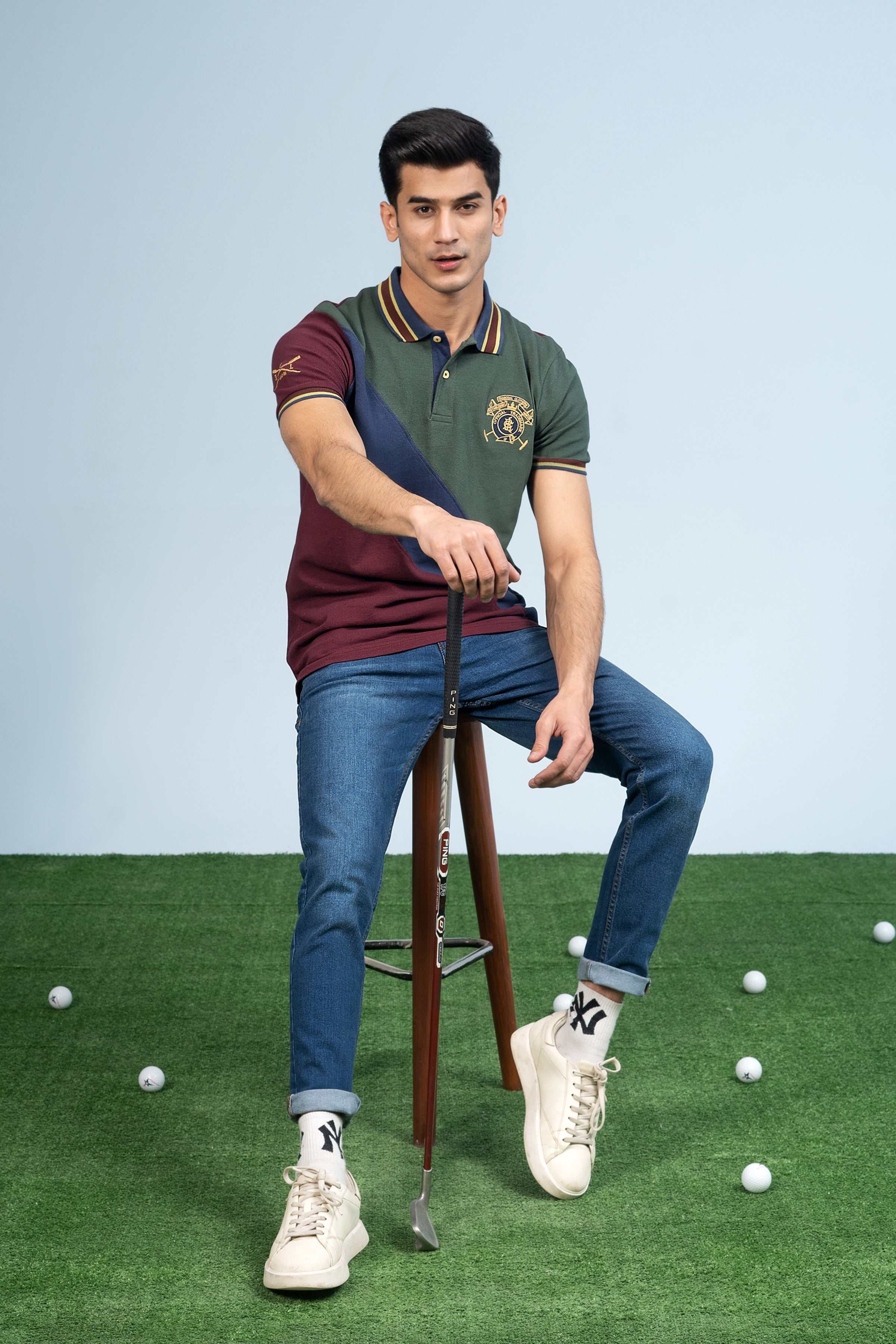 FASHION POLO MAROON - Charcoal Clothing