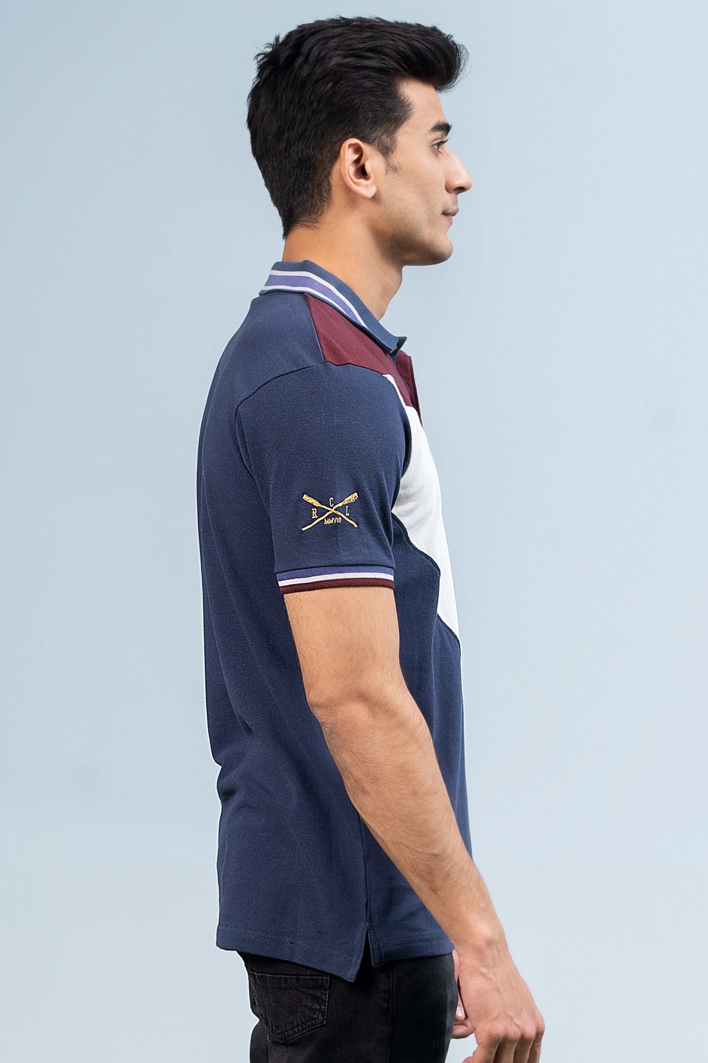 FASHION POLO NAVY - Charcoal Clothing