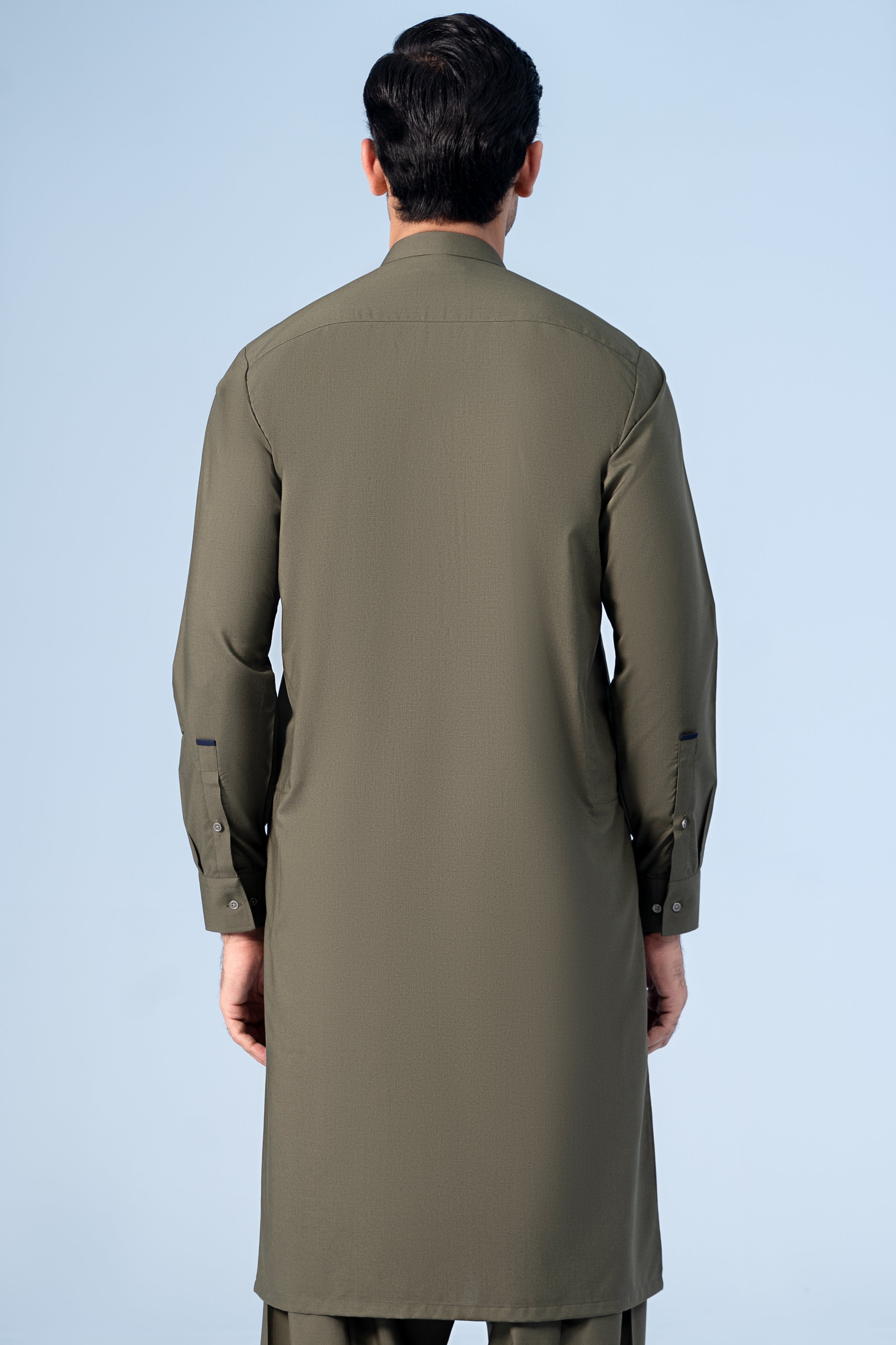 SHALWAR KAMEEZ OLIVE - Charcoal Clothing