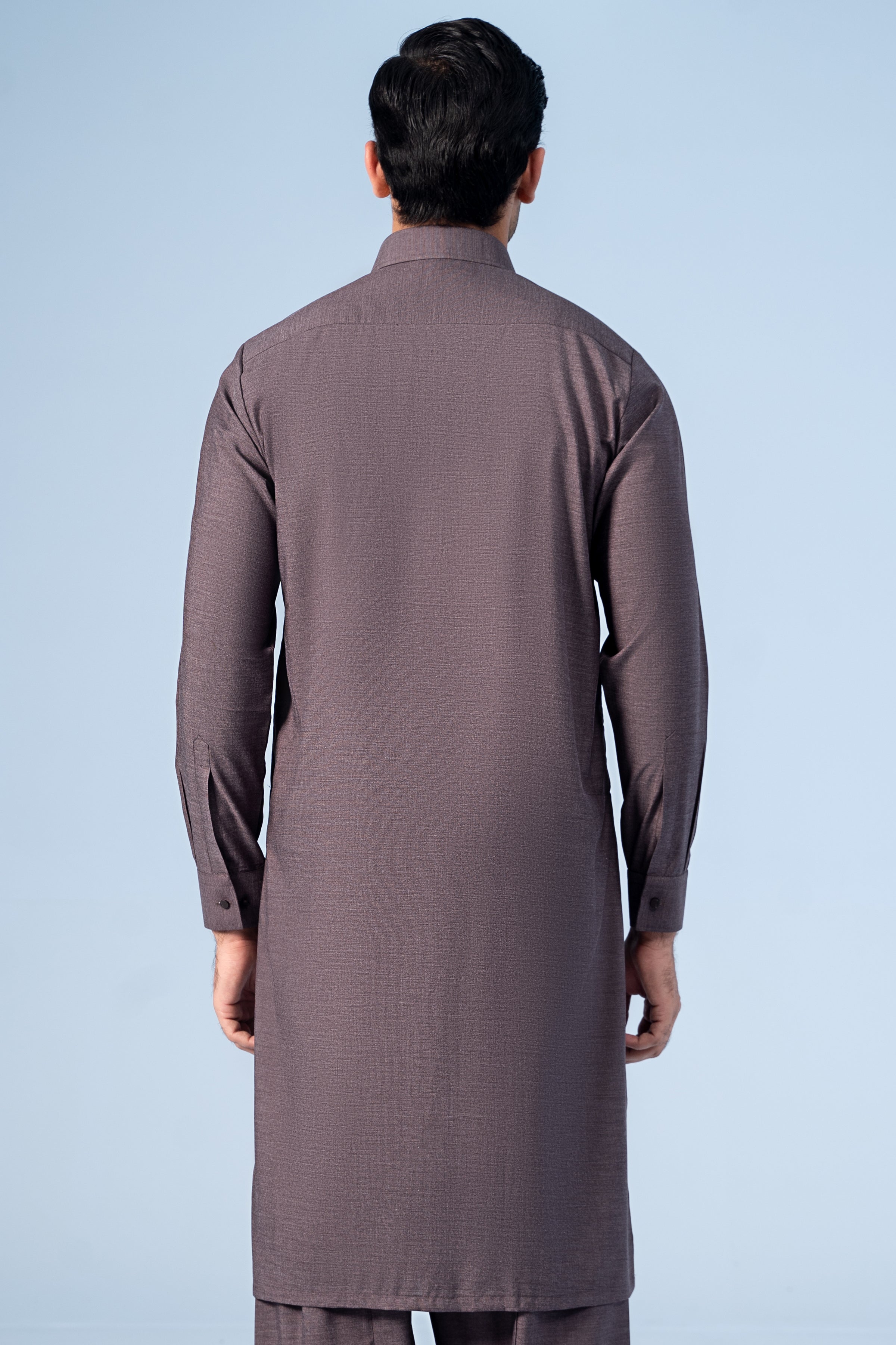 SHALWAR KAMEEZ DARK PLUM - Charcoal Clothing