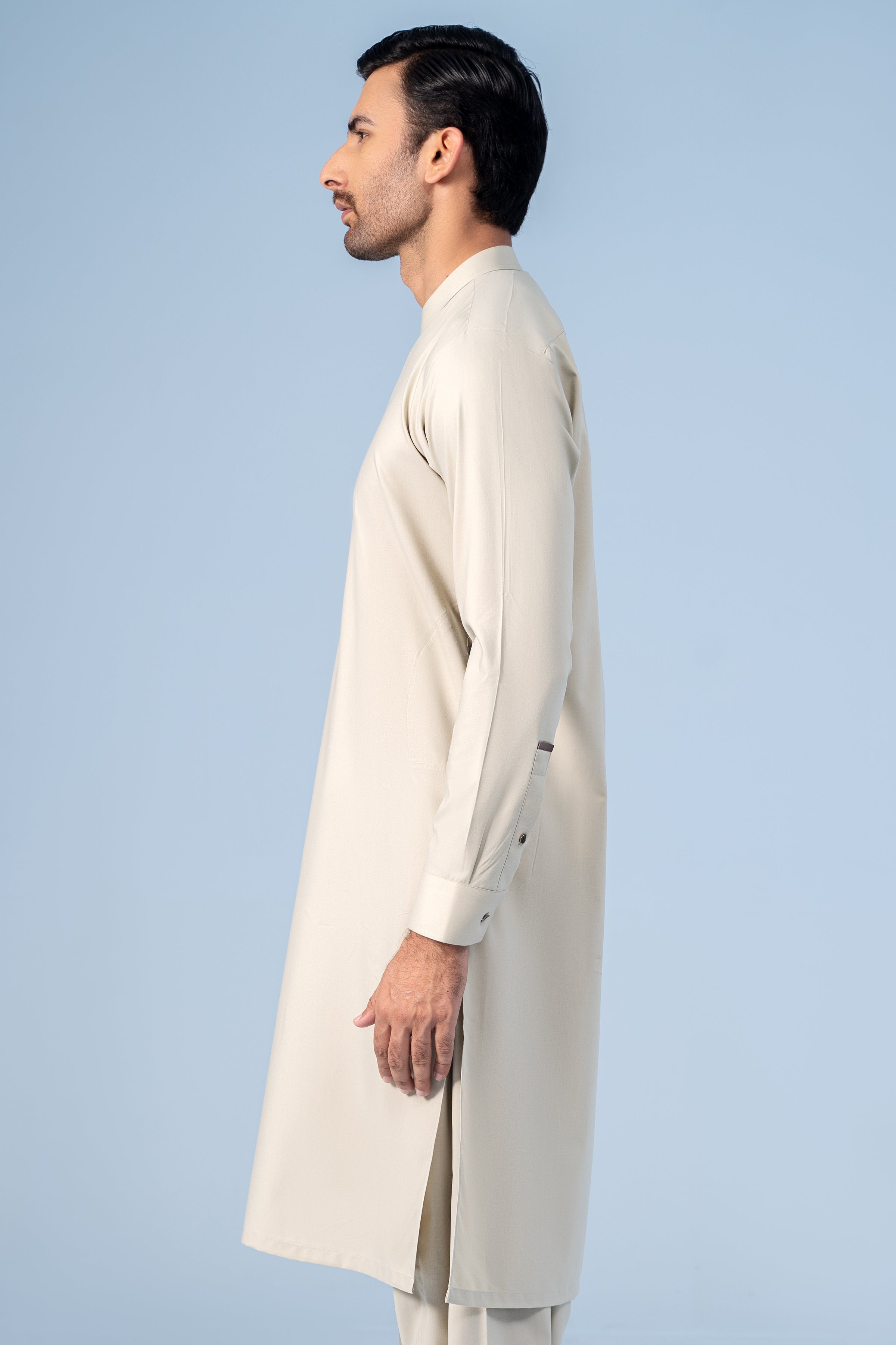 SHALWAR KAMEEZ CREAM - Charcoal Clothing