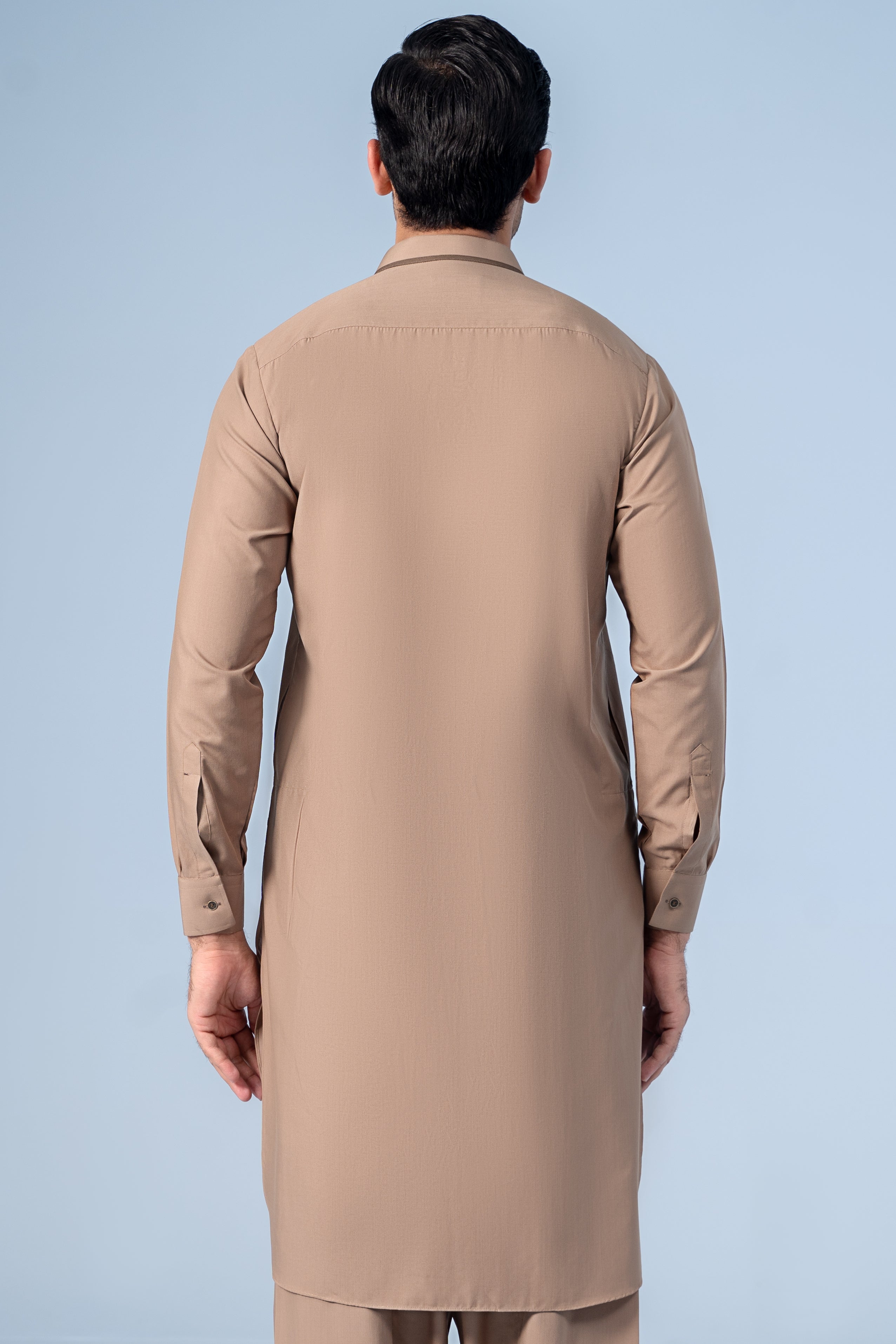SHALWAR KAMEEZ KHAKI - Charcoal Clothing