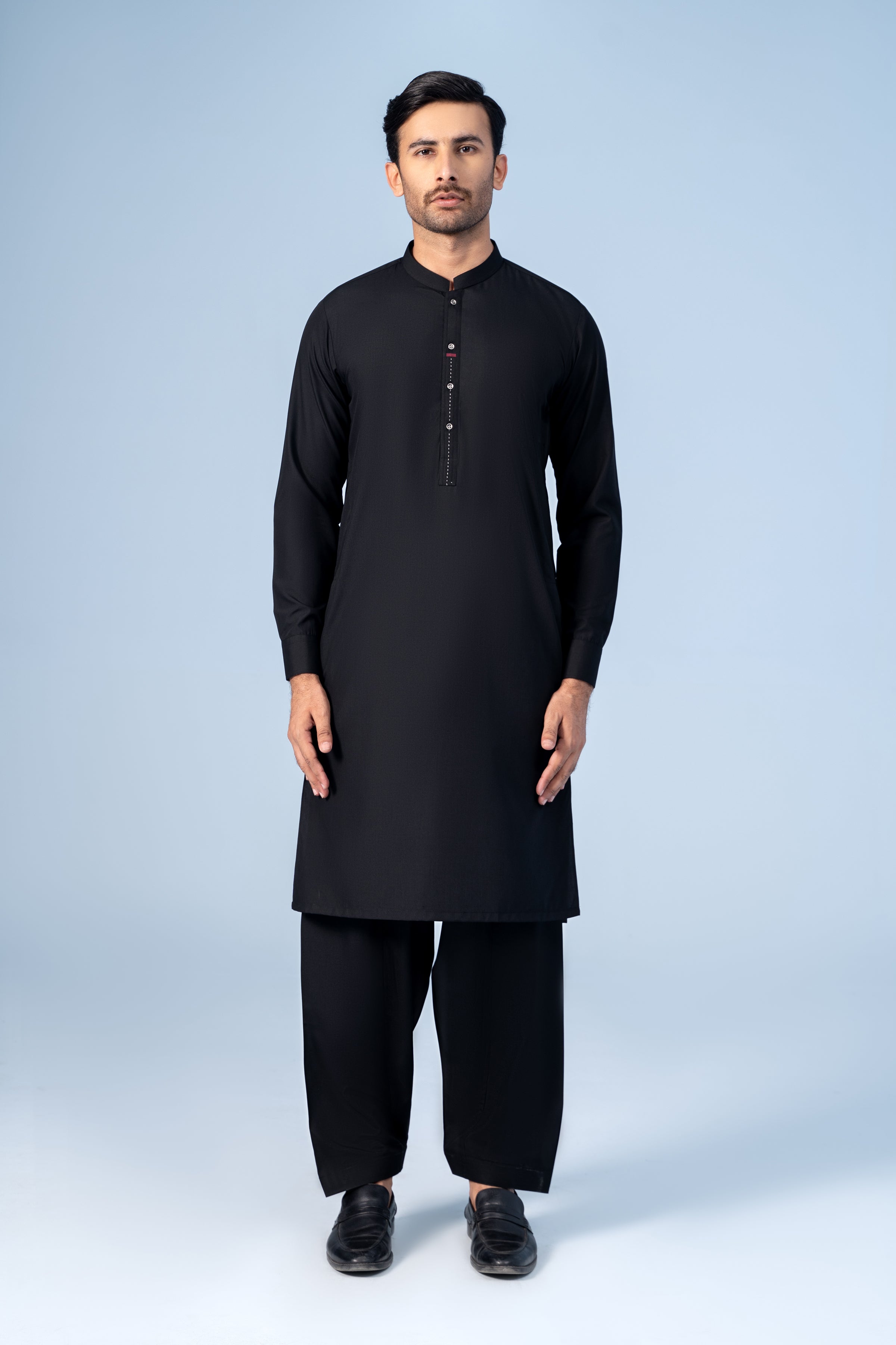 SHALWAR KAMEEZ BLACK - Charcoal Clothing