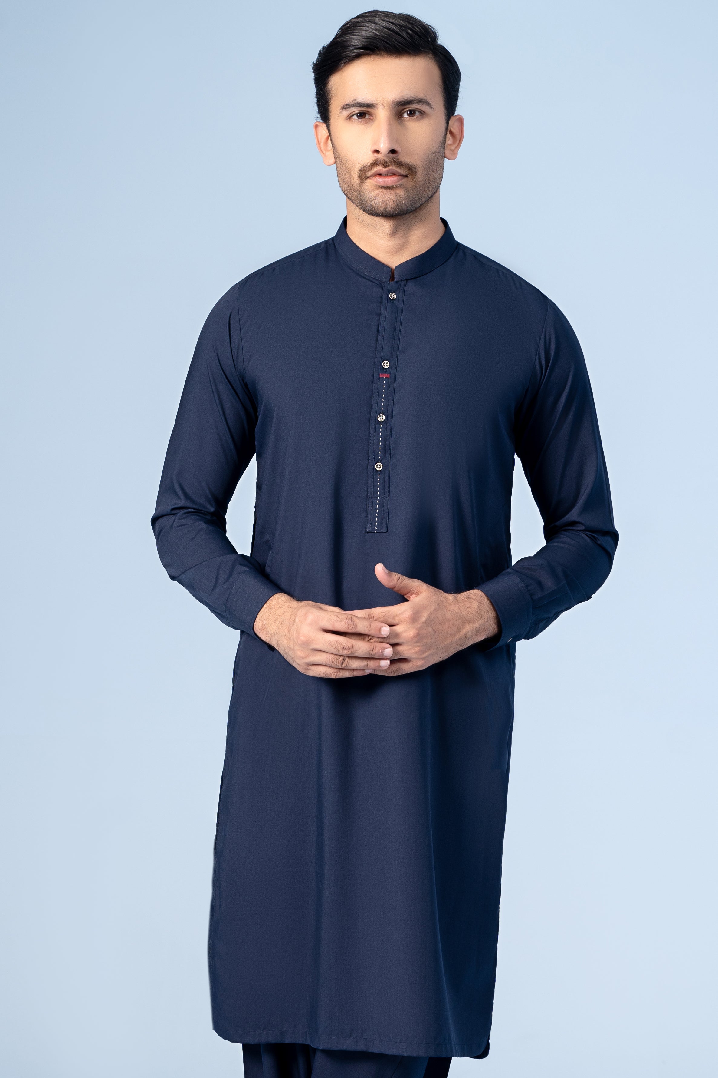 SHALWAR KAMEEZ DARK NAVY - Charcoal Clothing