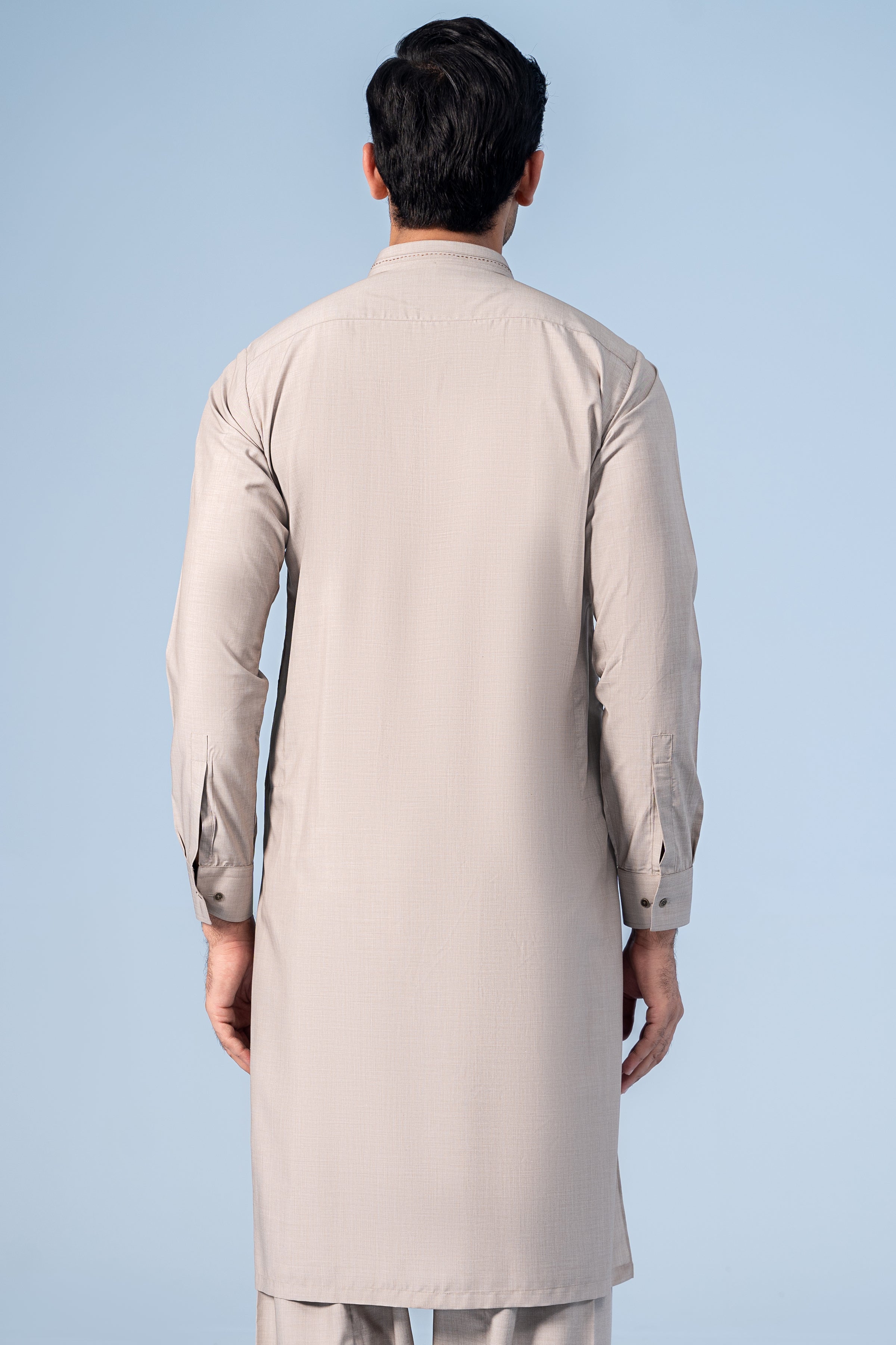 SHALWAR KAMEEZ KHAKI - Charcoal Clothing