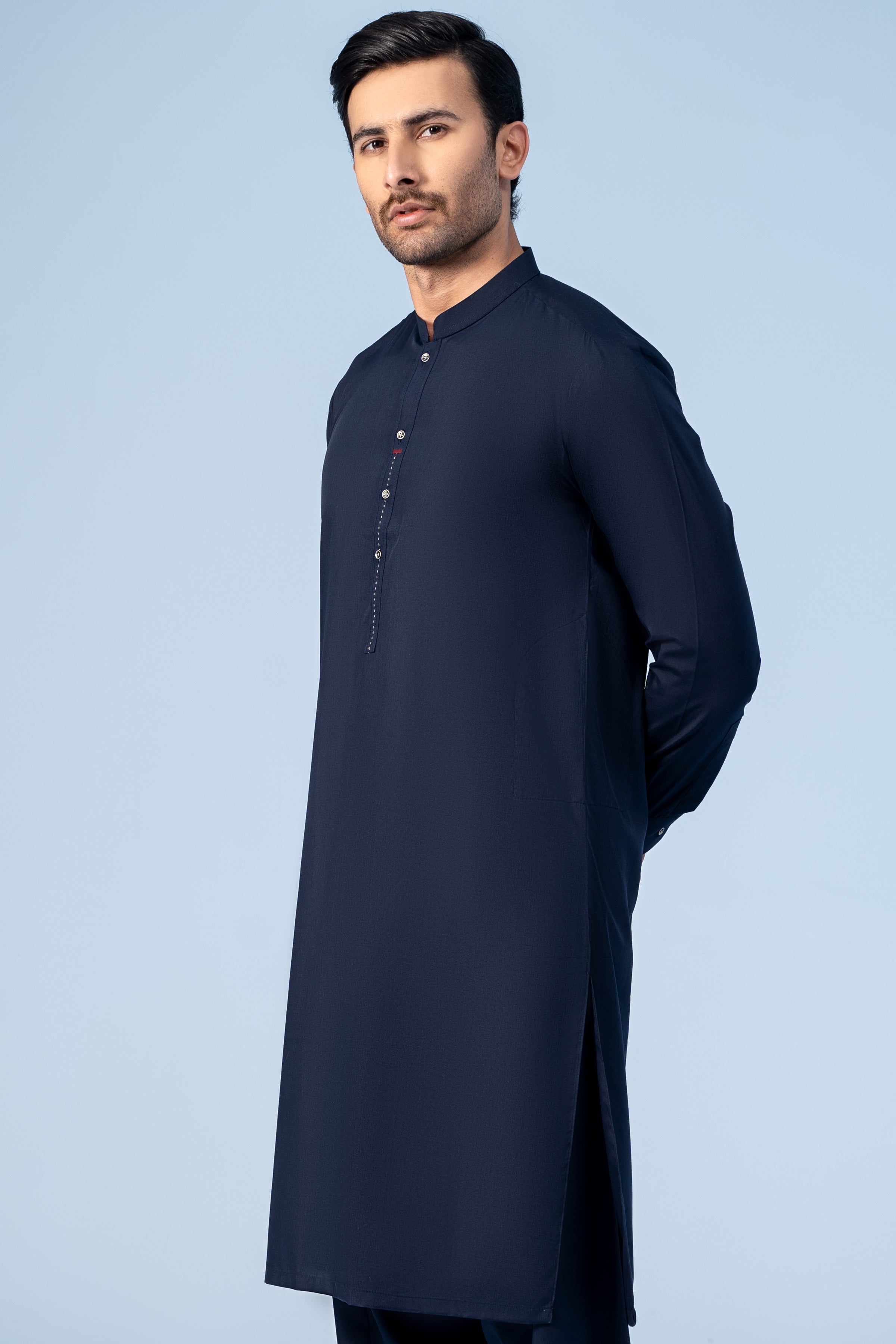 SHALWAR KAMEEZ NAVY - Charcoal Clothing