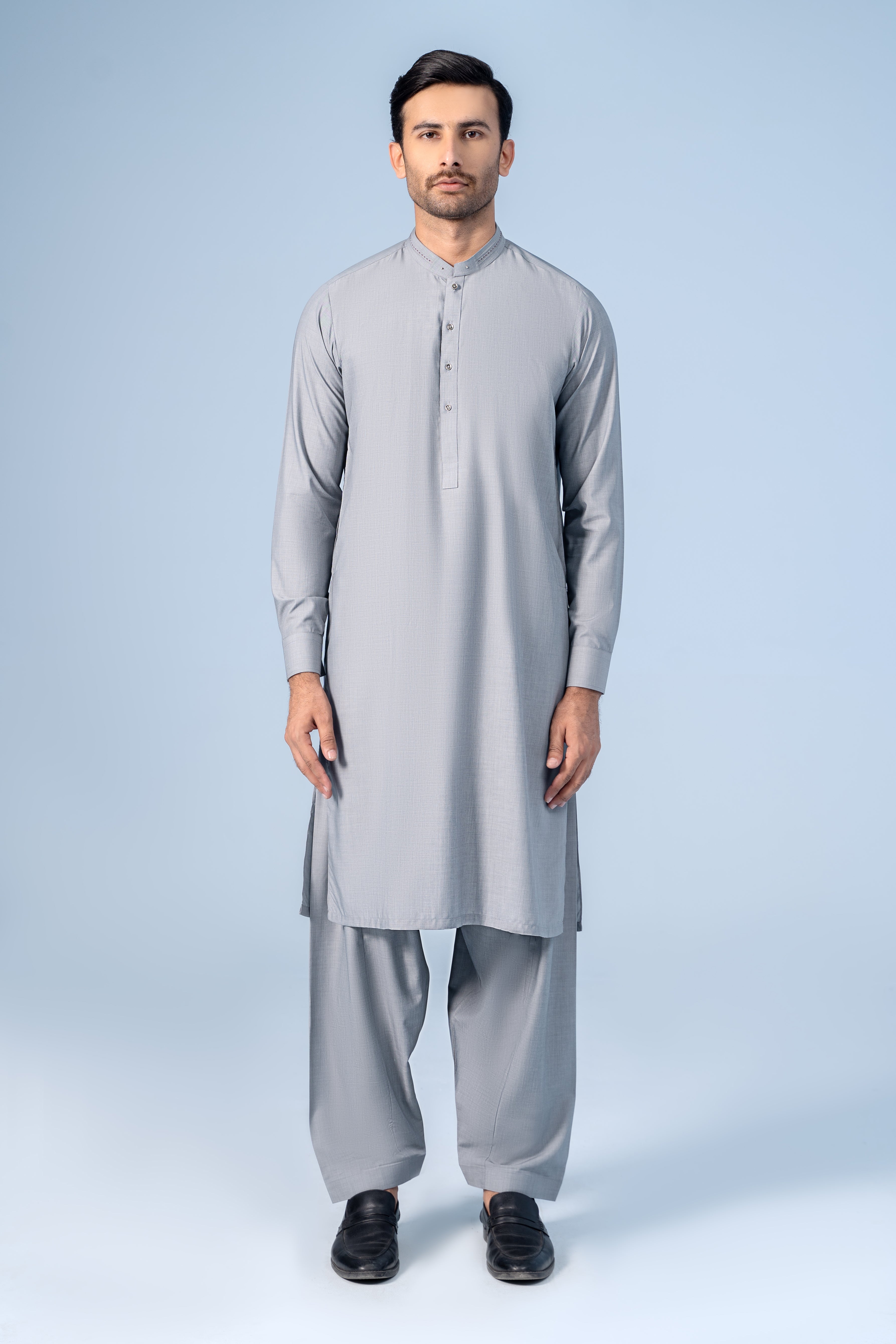 SHALWAR KAMEEZ GREY - Charcoal Clothing