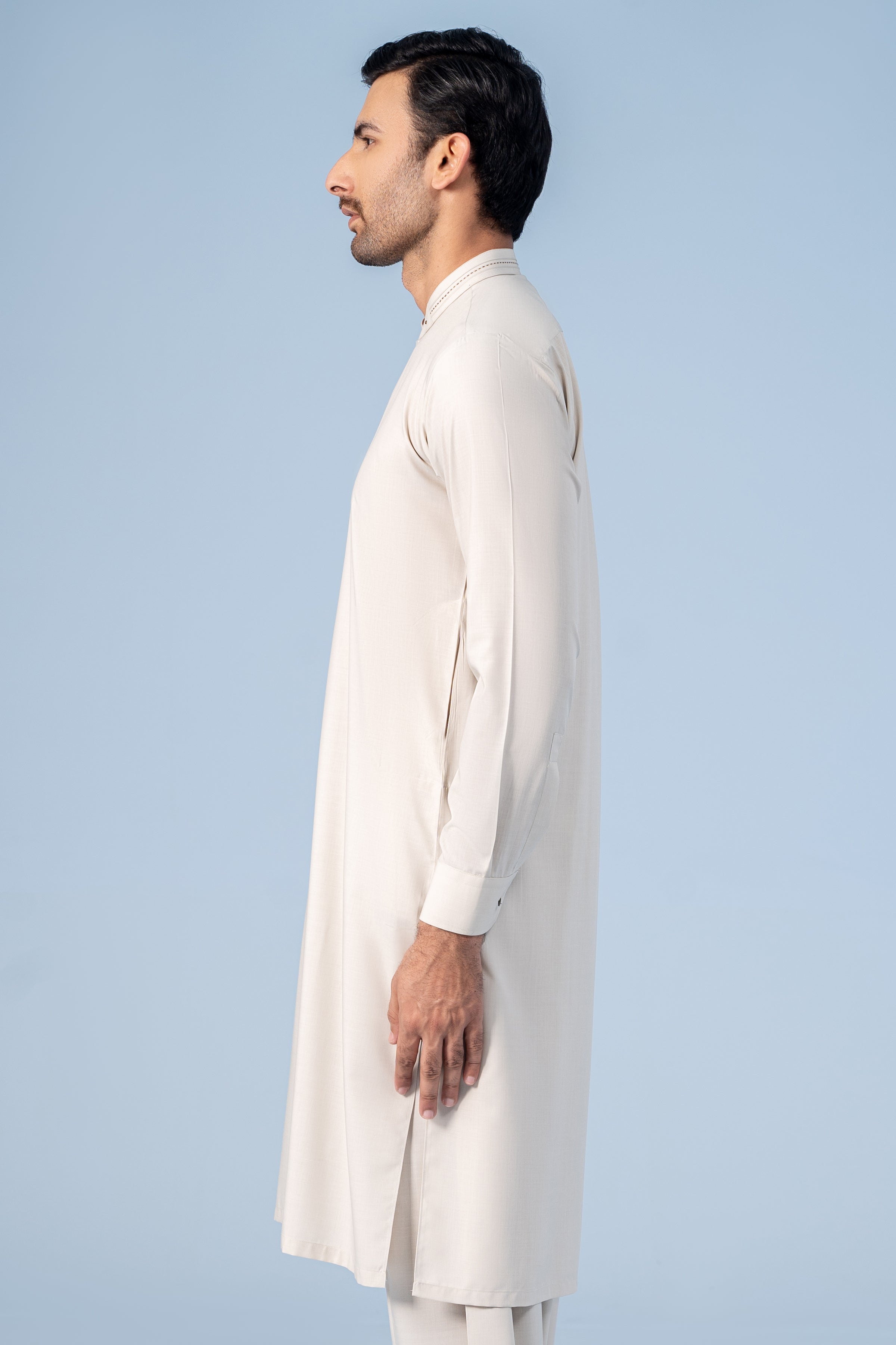 SHALWAR KAMEEZ CREAM - Charcoal Clothing
