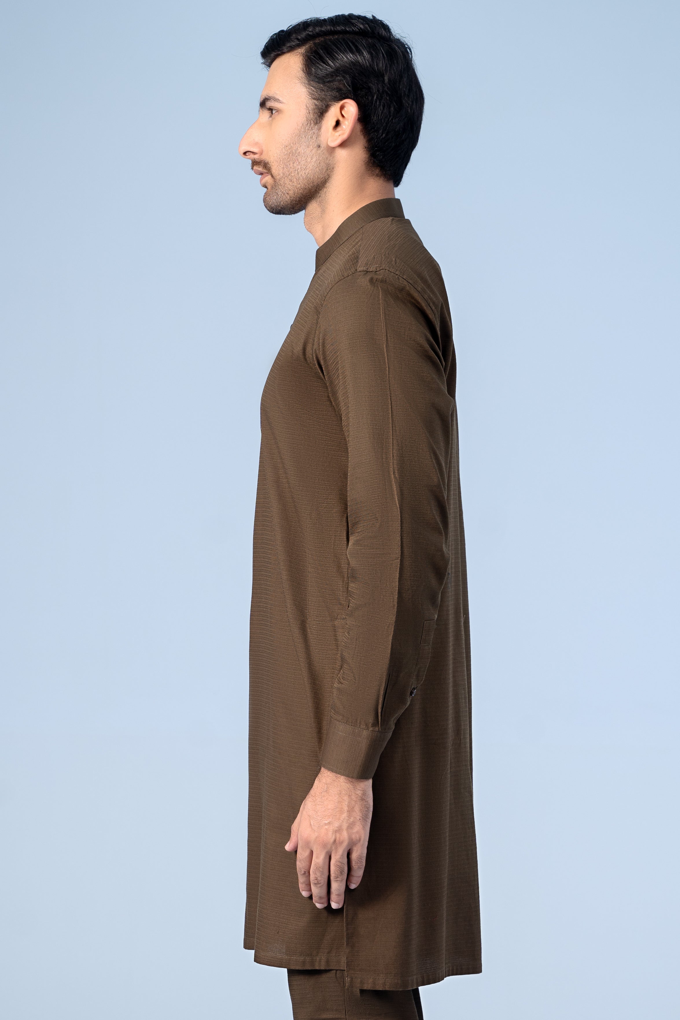 KURTA PAJAMA OLIVE - Charcoal Clothing