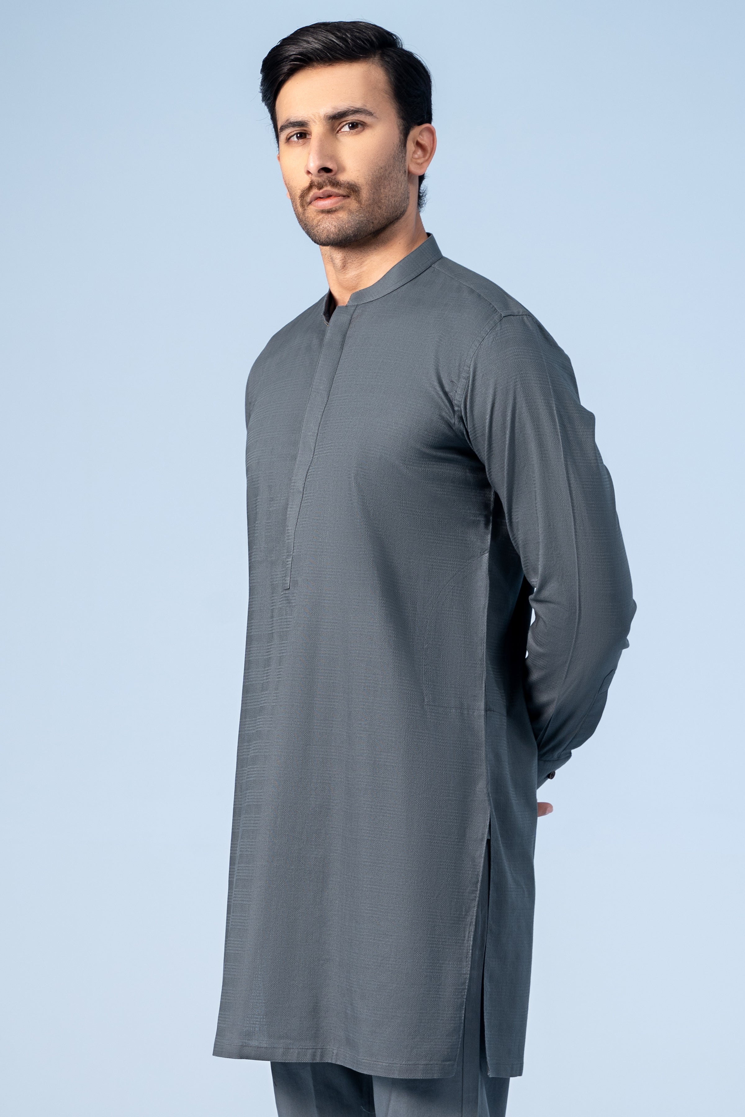 KURTA PAJAMA SAGE - Charcoal Clothing