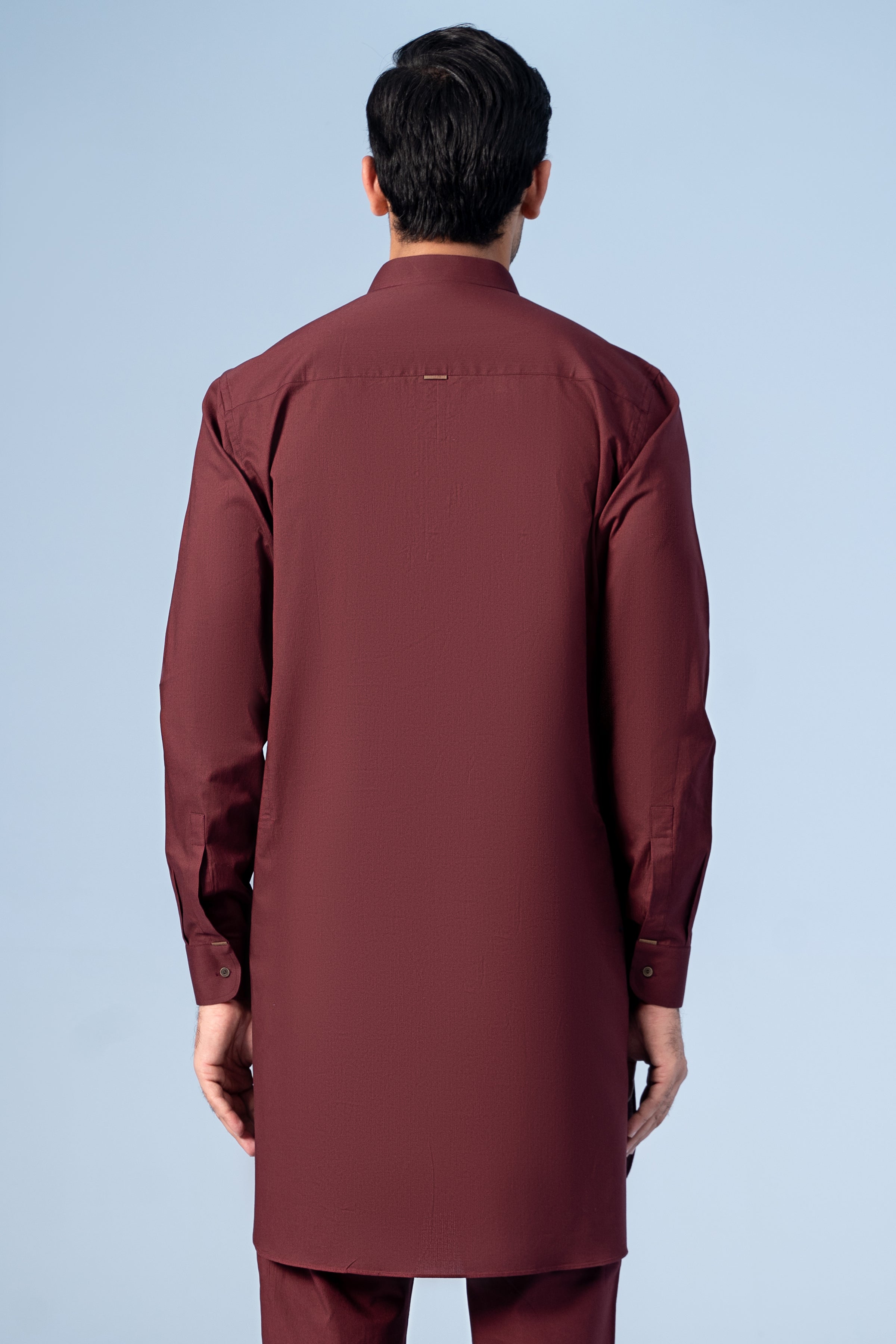 KURTA PAJAMA MAROON - Charcoal Clothing