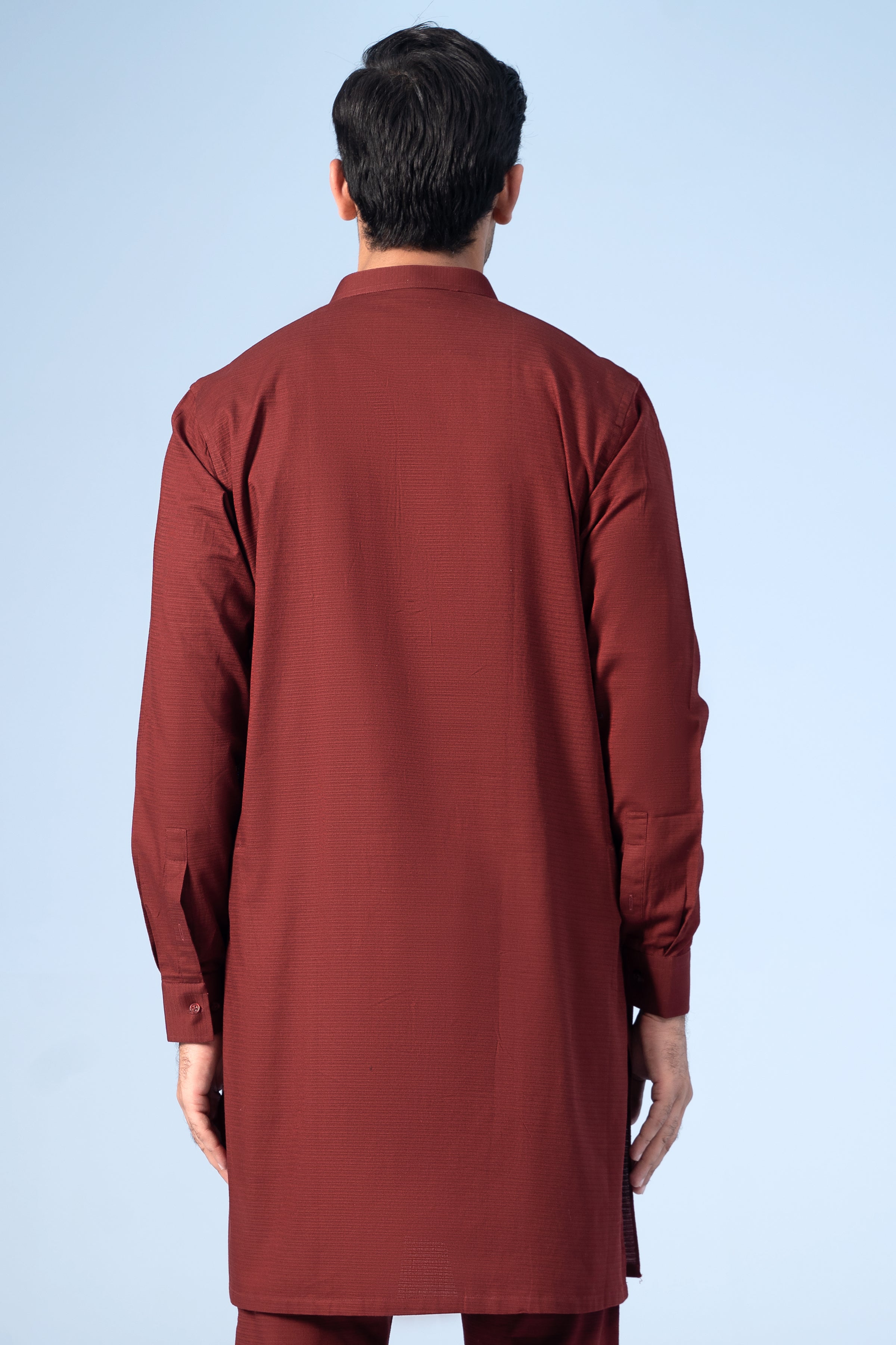 KURTA PAJAMA MAROON - Charcoal Clothing