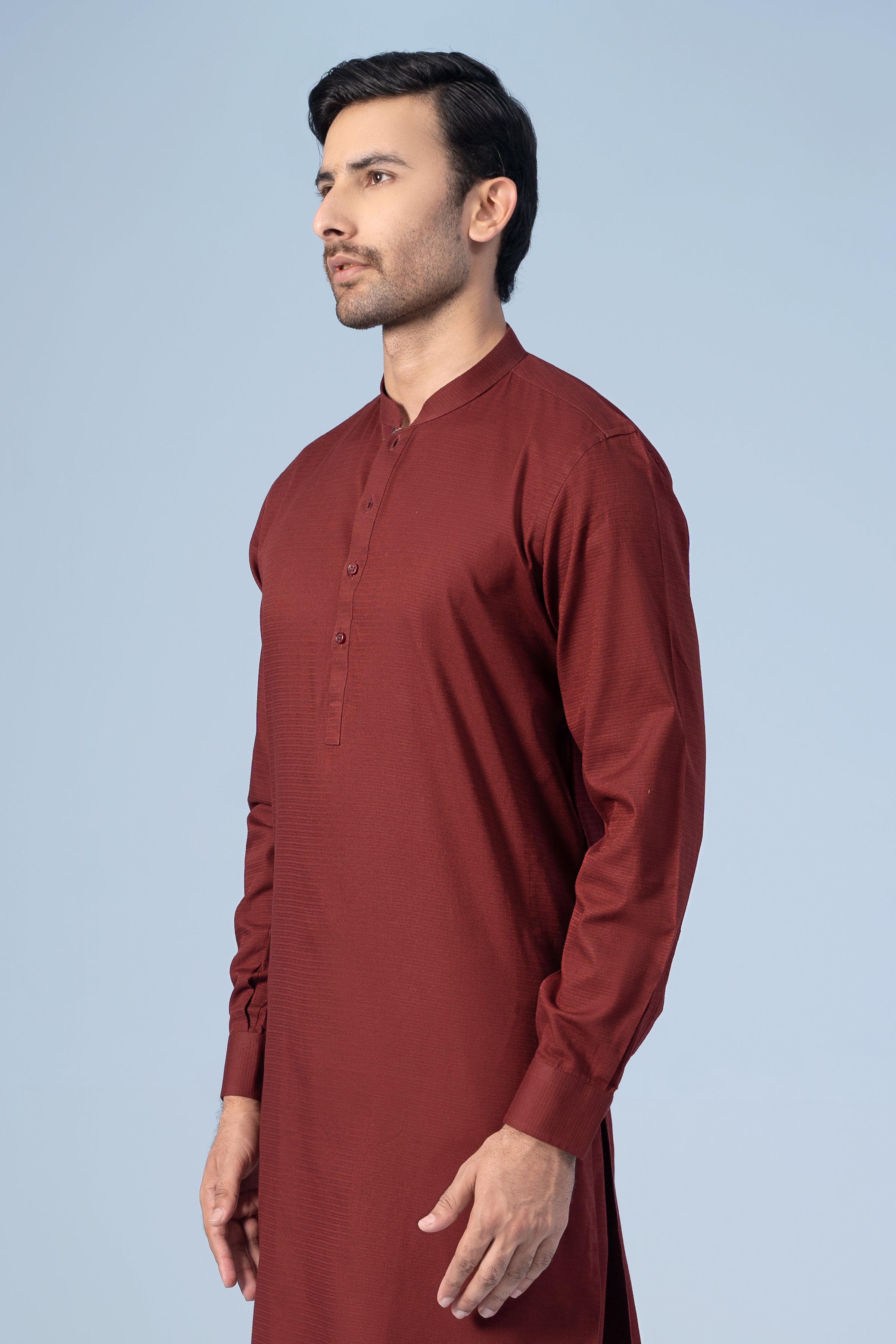 KURTA PAJAMA MAROON - Charcoal Clothing